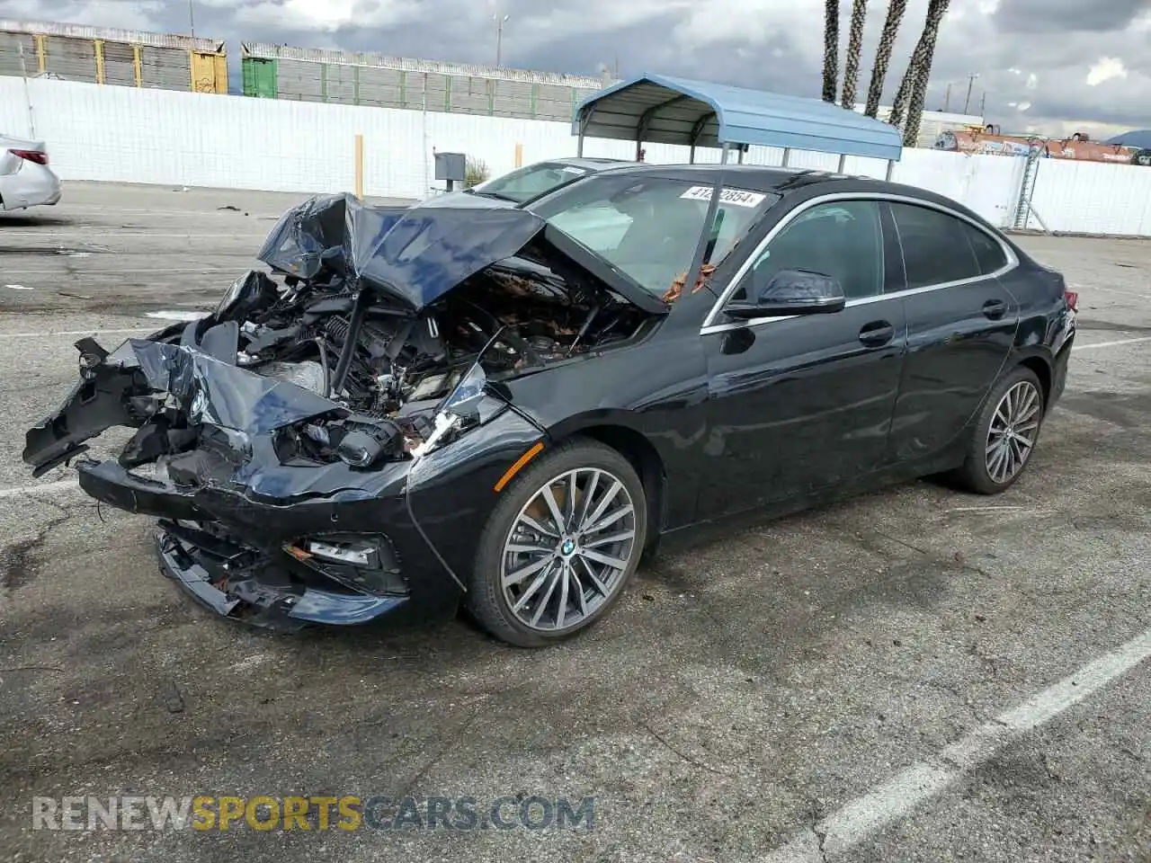 1 fotografías del automóvil dañado WBA53AK02M7J27133 BMW 2 SERIES 2021