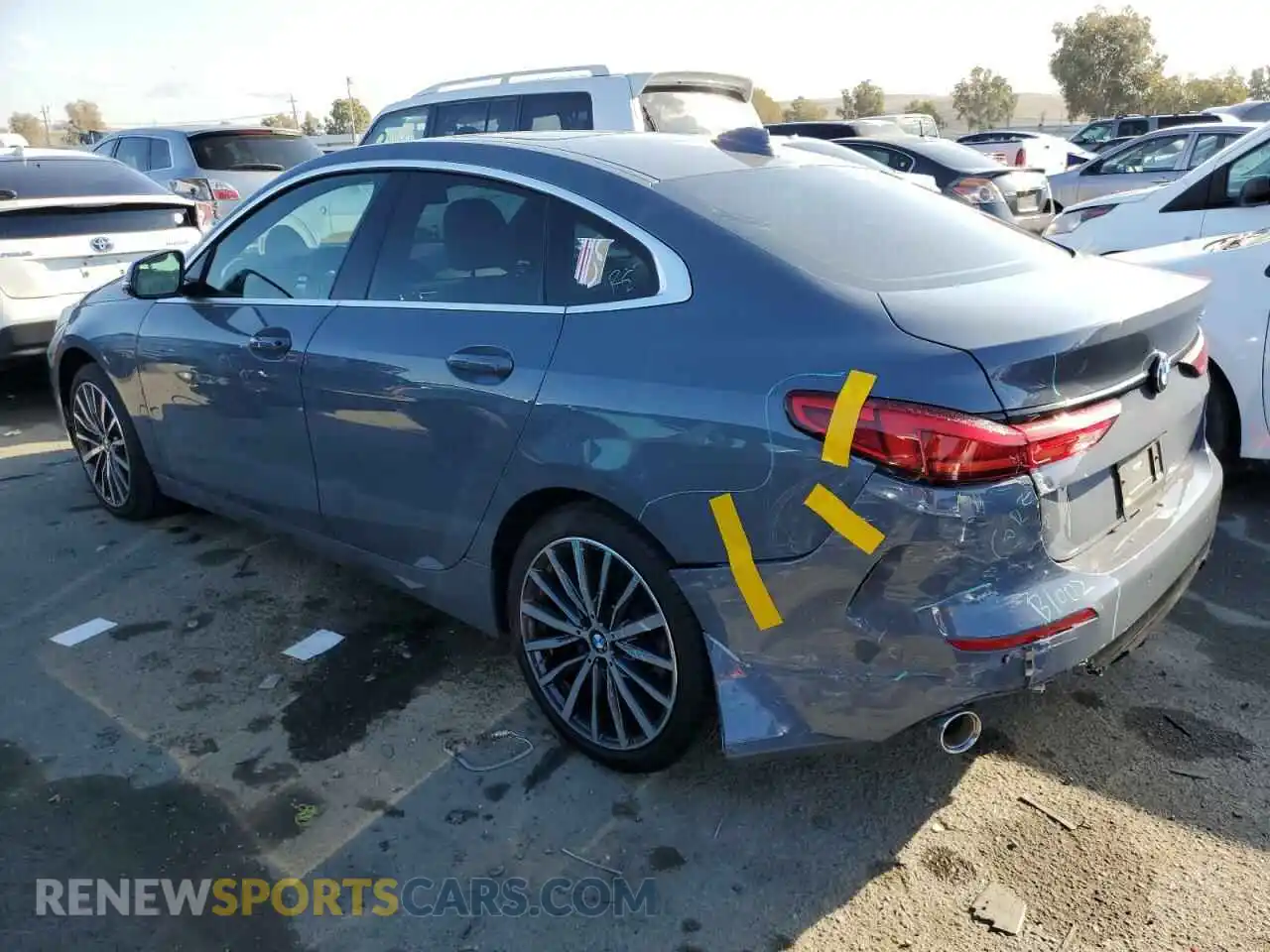 2 Фотография поврежденного автомобиля WBA53AK04M7H47310 BMW 2 SERIES 2021