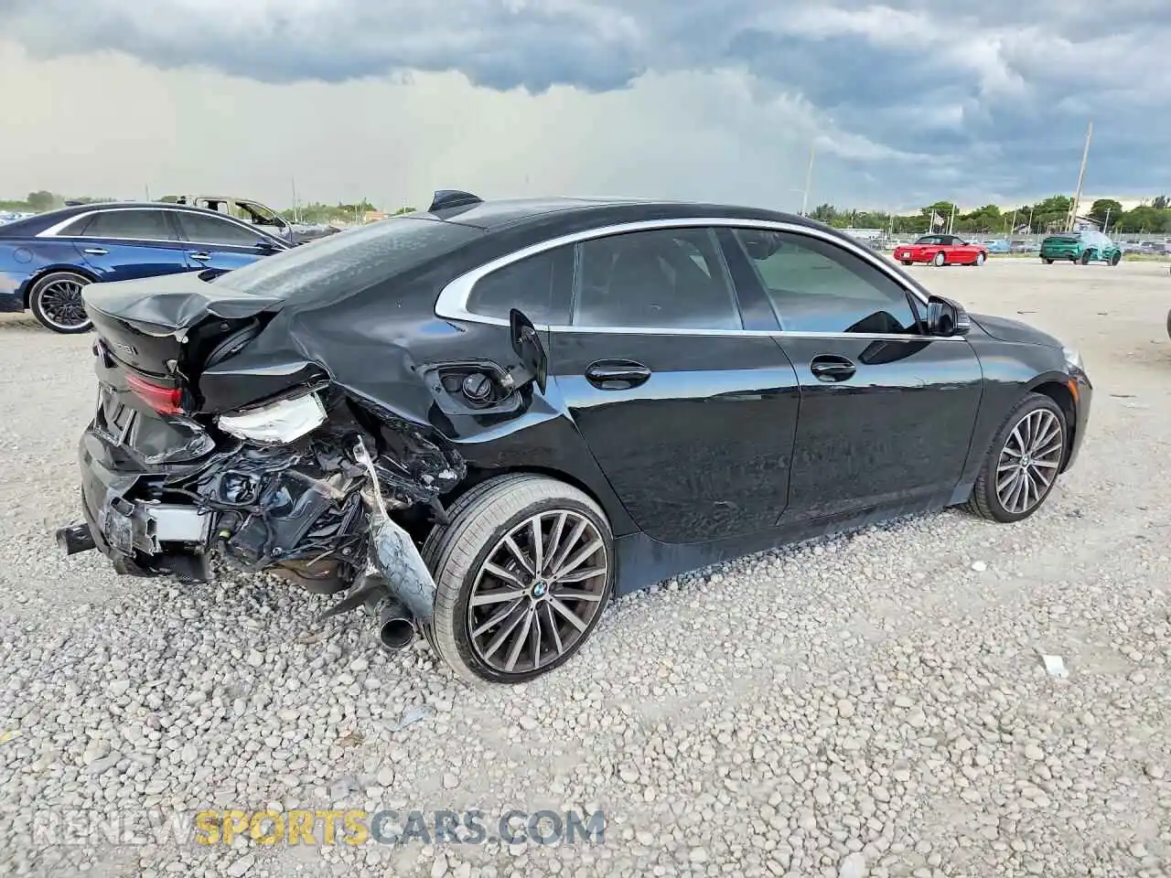 3 fotografías del automóvil dañado WBA53AK04M7J11399 BMW 2 SERIES 2021