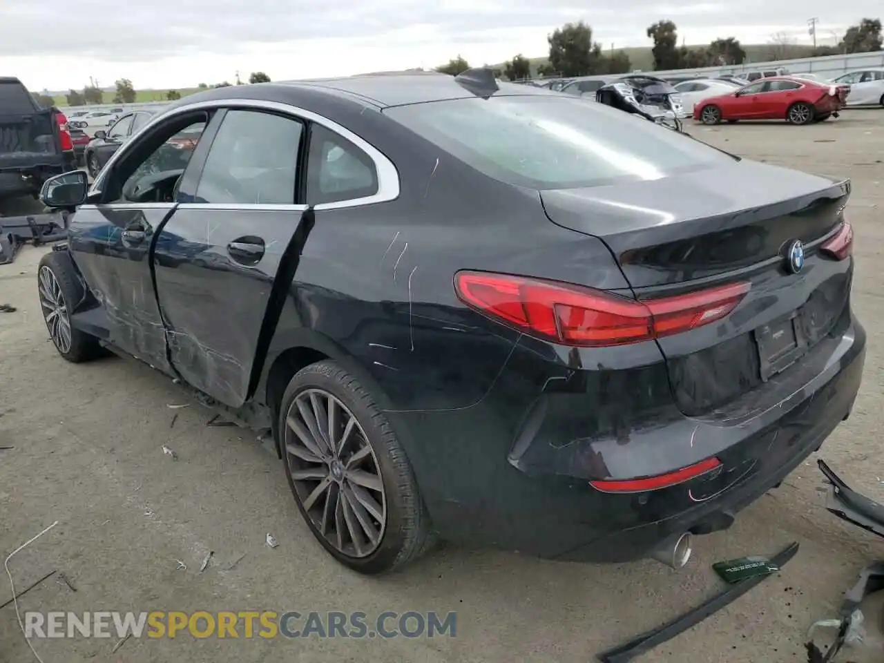 2 fotografías del automóvil dañado WBA53AK06M7H58017 BMW 2 SERIES 2021