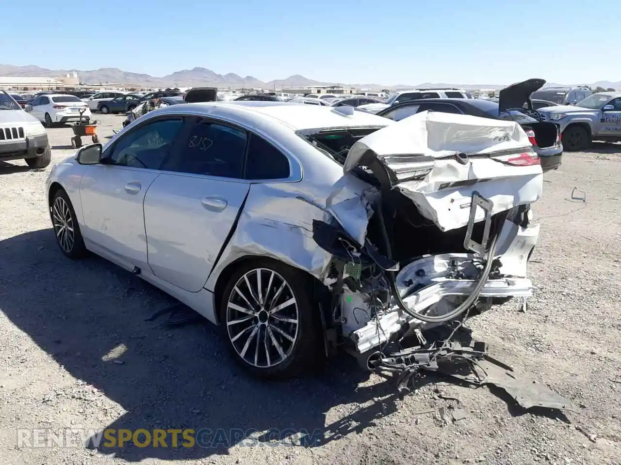 3 Photograph of a damaged car WBA53AK07M7J25734 BMW 2 SERIES 2021