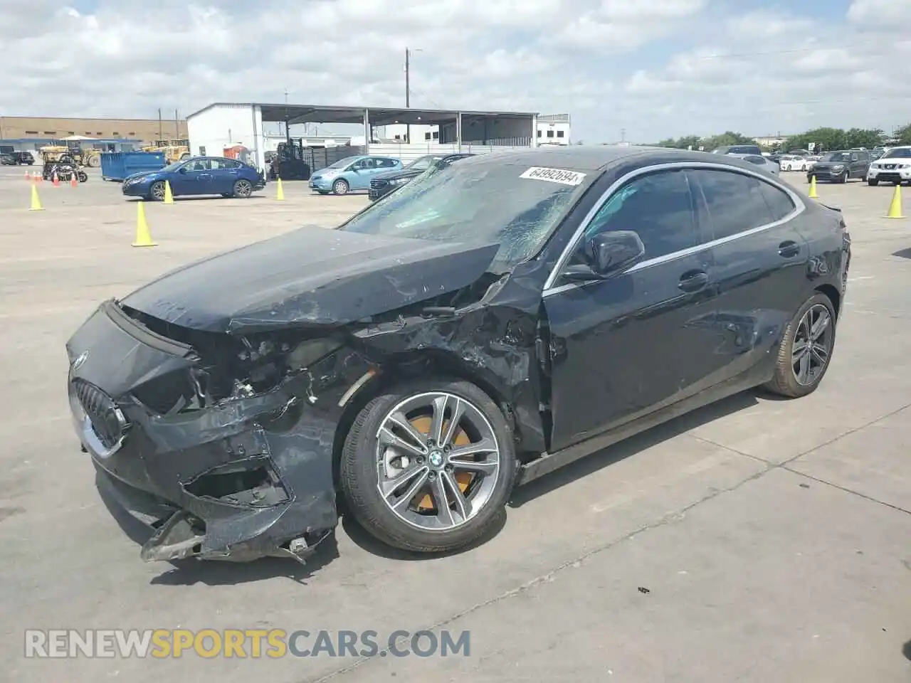 1 Photograph of a damaged car WBA53AK0XM7H78061 BMW 2 SERIES 2021
