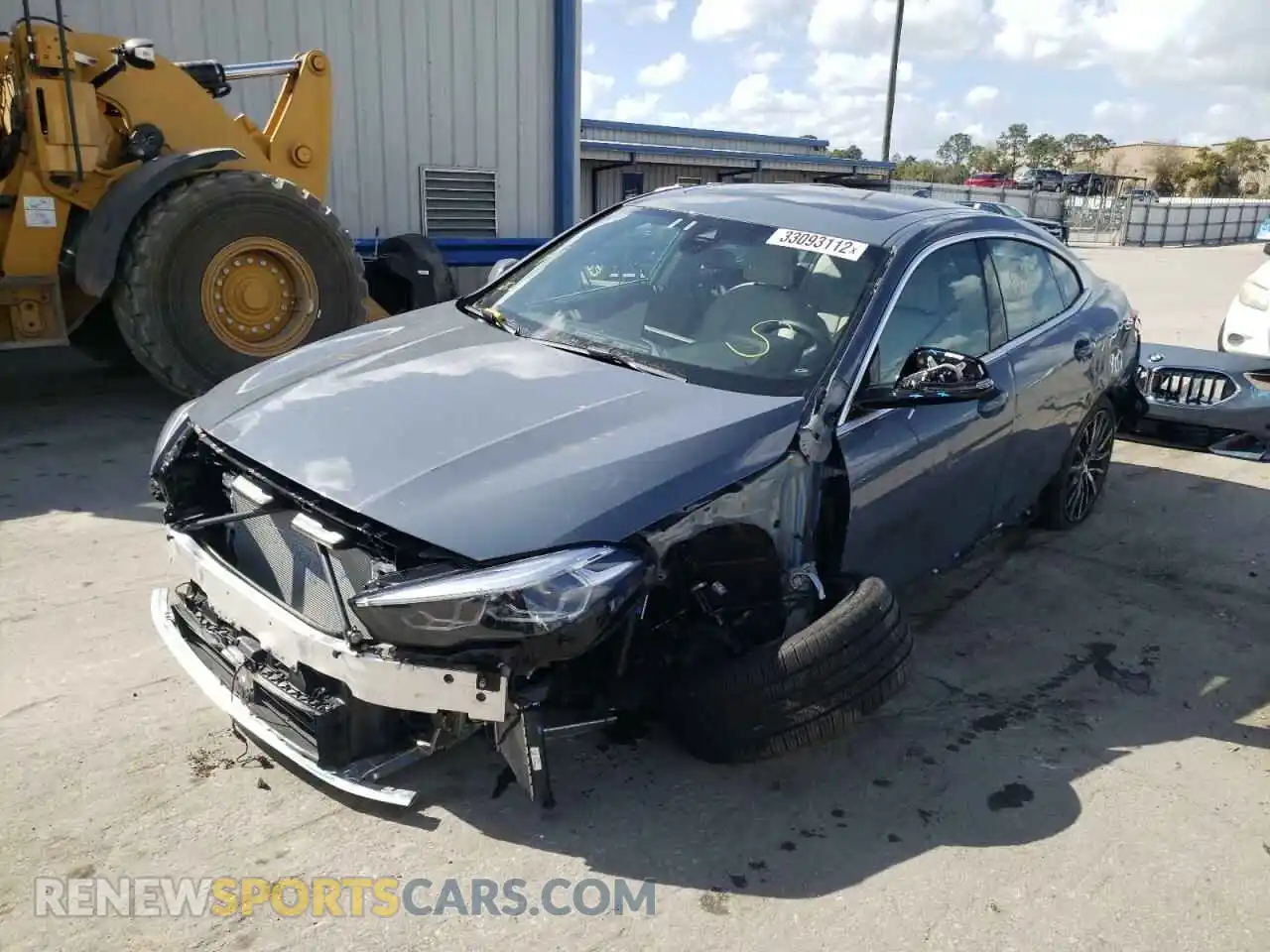 2 Photograph of a damaged car WBA53AK0XM7J60249 BMW 2 SERIES 2021