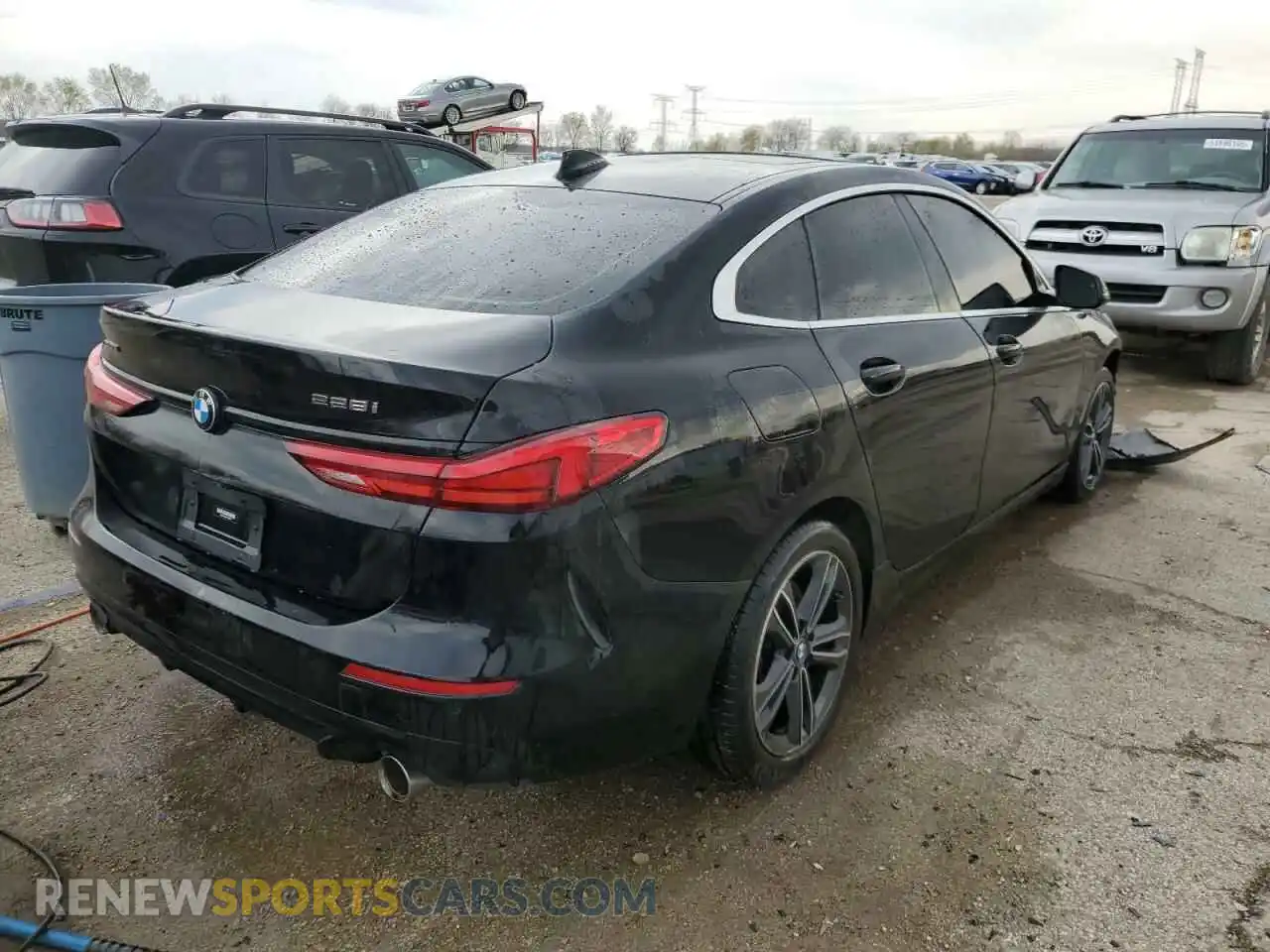 3 Фотография поврежденного автомобиля WBA73AK00M7H32960 BMW 2 SERIES 2021