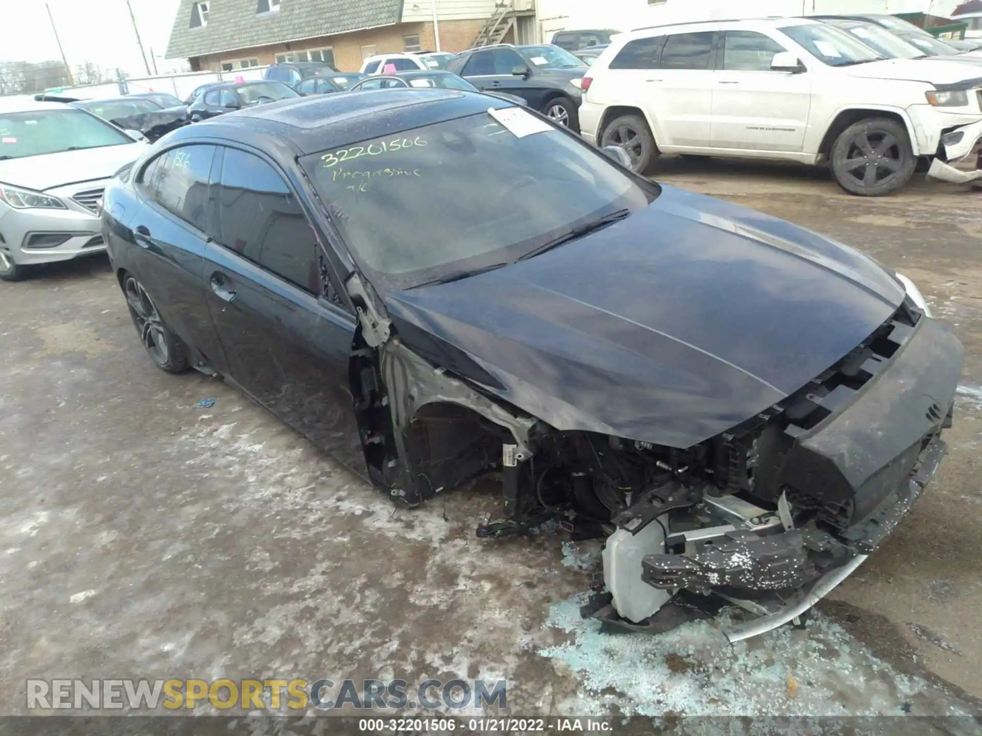 1 Фотография поврежденного автомобиля WBA73AK01M7G56147 BMW 2 SERIES 2021