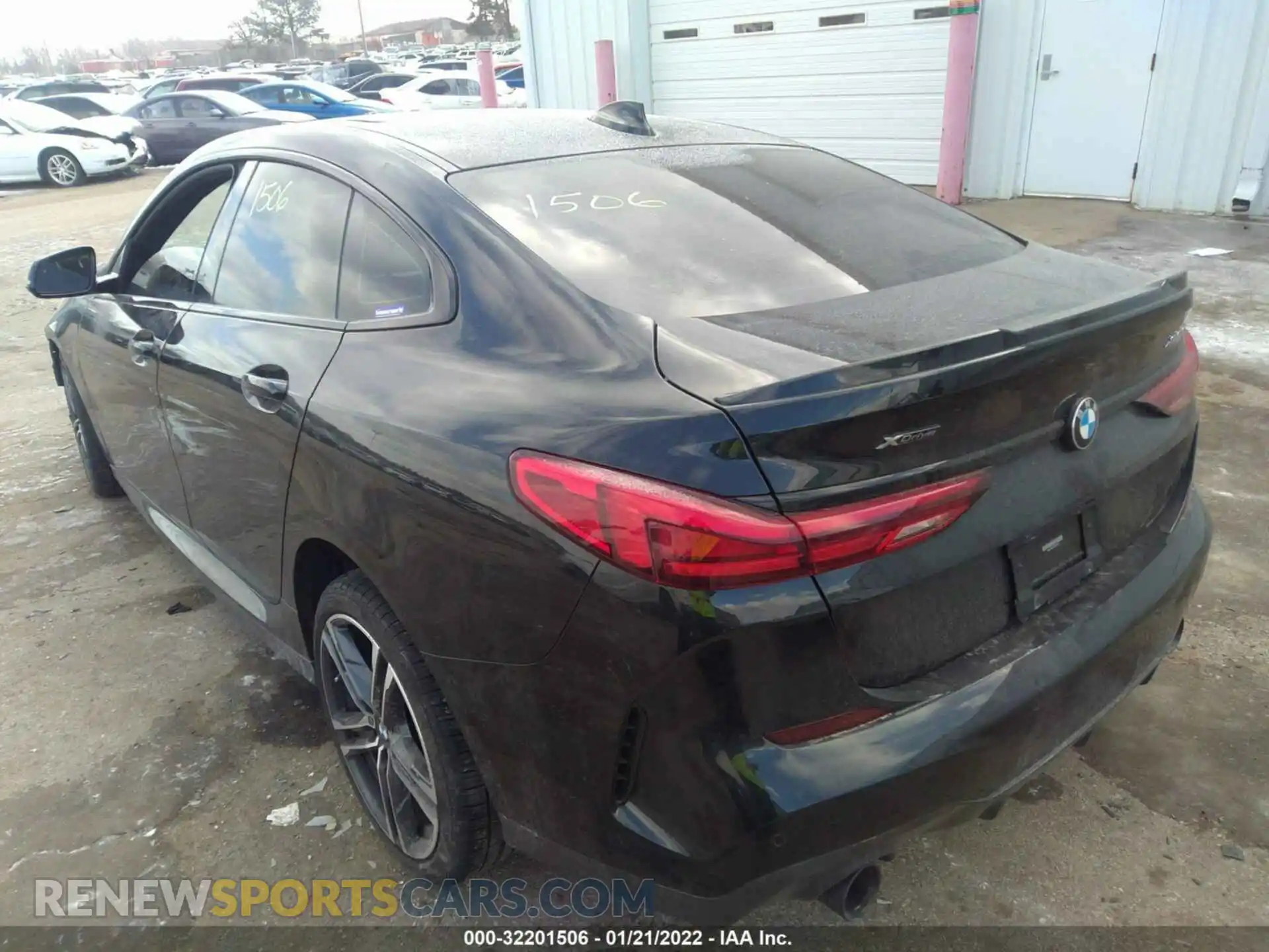 3 Фотография поврежденного автомобиля WBA73AK01M7G56147 BMW 2 SERIES 2021