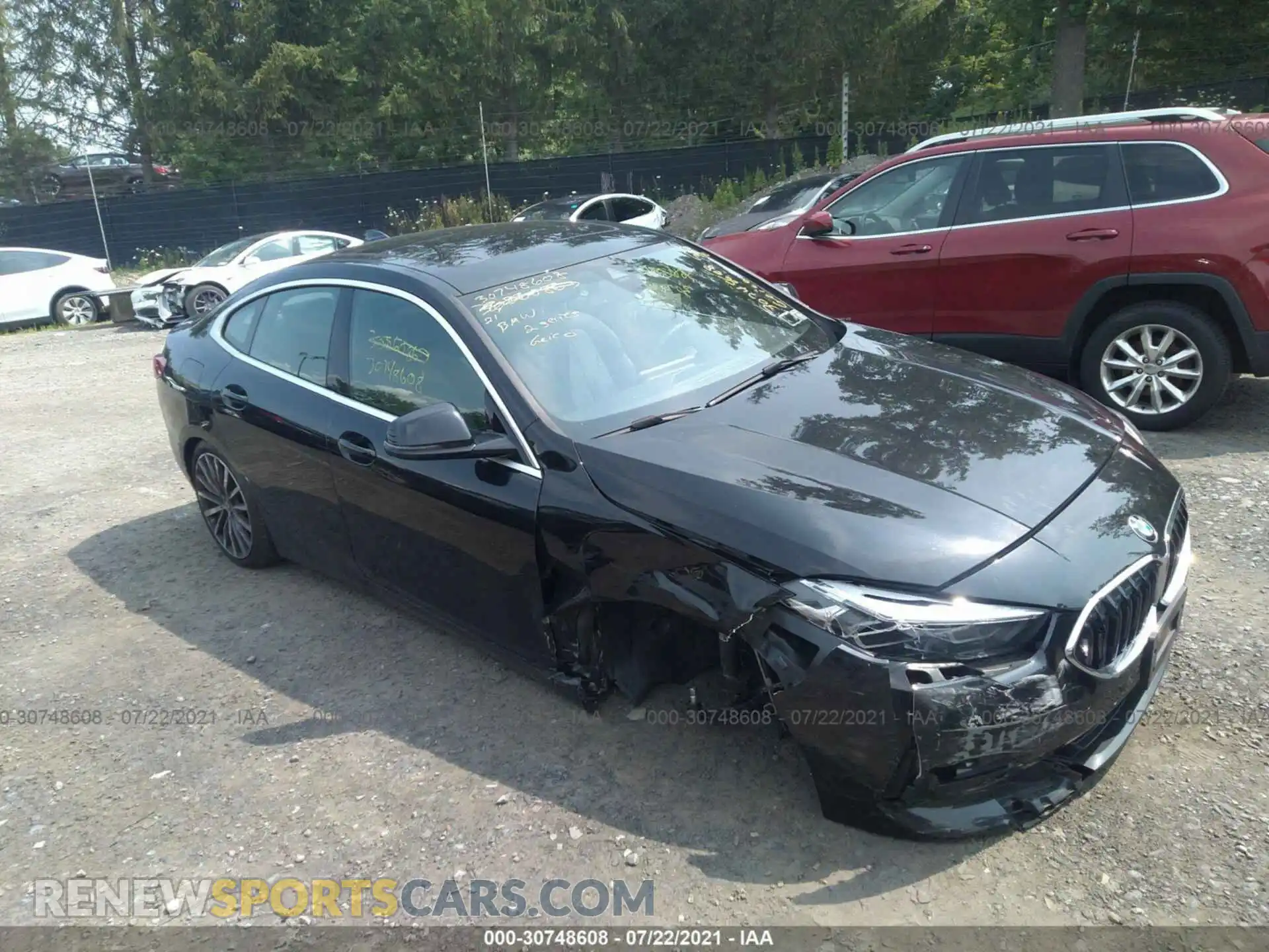 1 Photograph of a damaged car WBA73AK01M7G91190 BMW 2 SERIES 2021