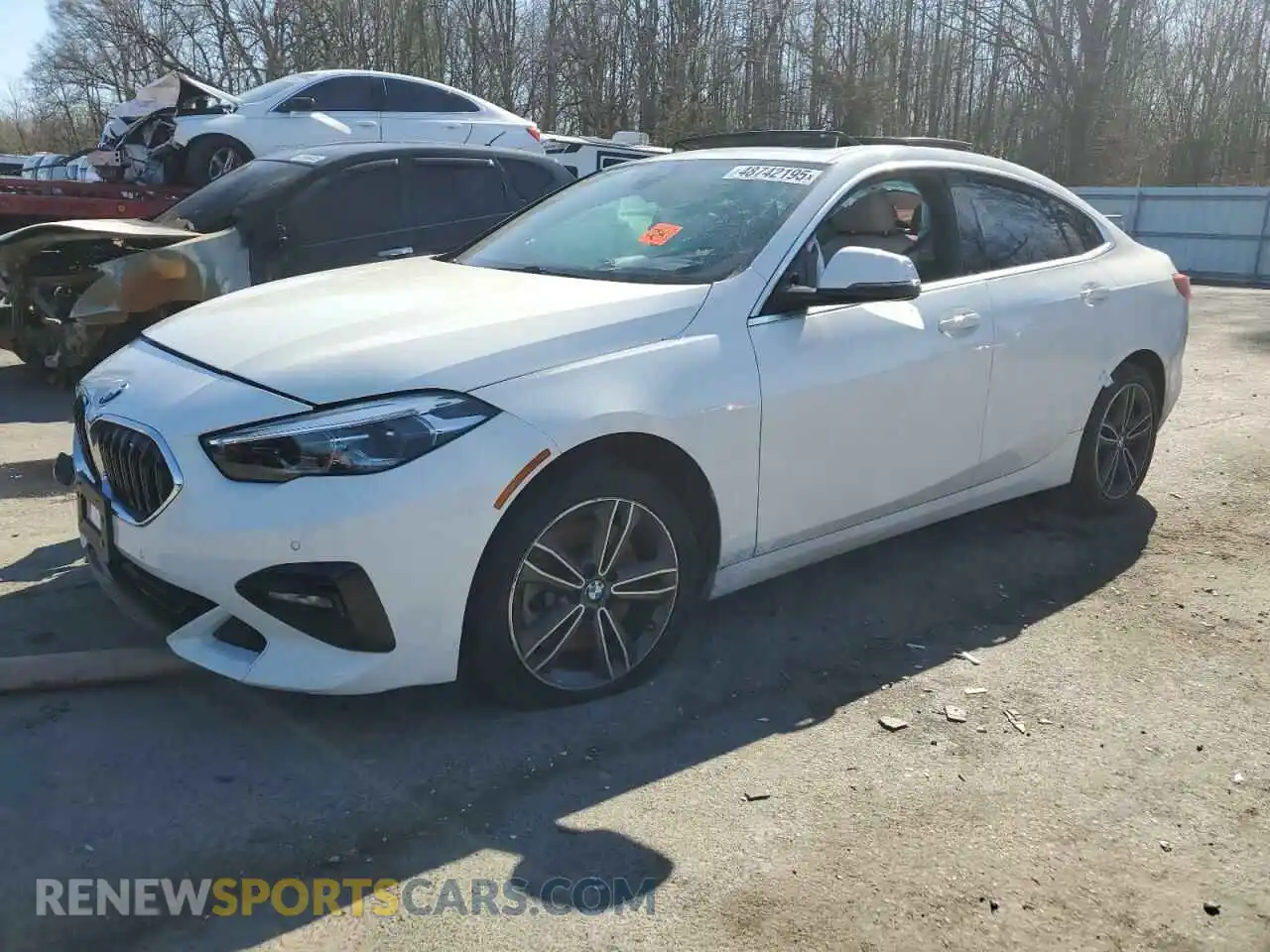 1 Photograph of a damaged car WBA73AK01M7H21918 BMW 2 SERIES 2021