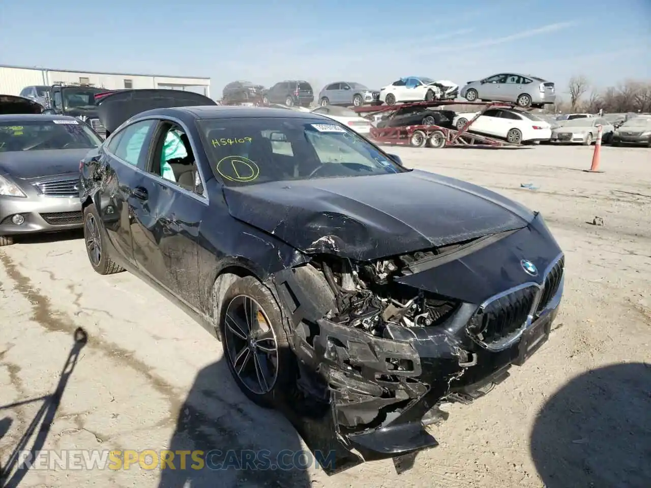 1 Photograph of a damaged car WBA73AK01M7H54109 BMW 2 SERIES 2021
