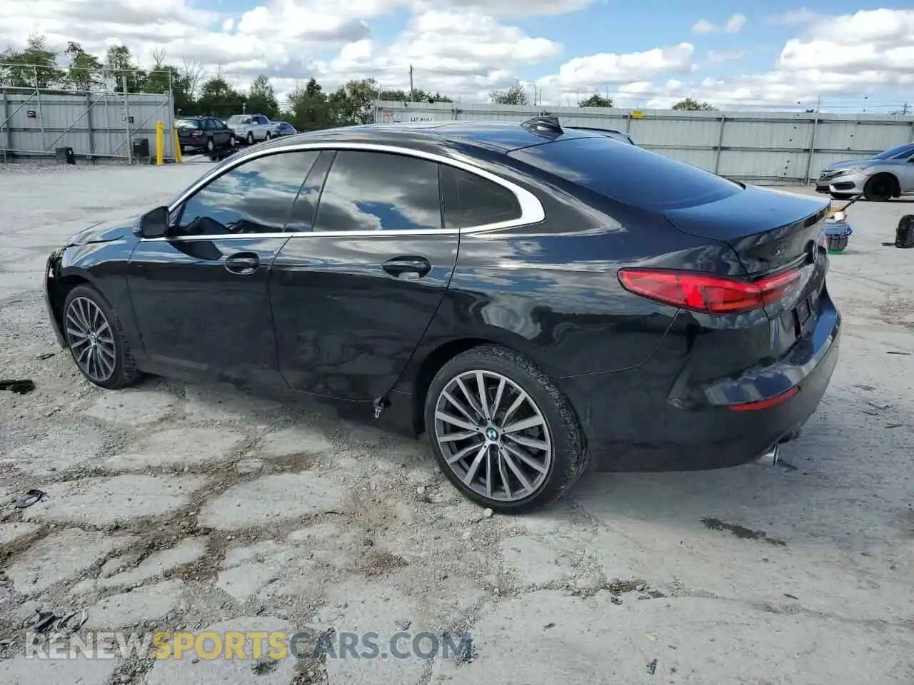 2 Photograph of a damaged car WBA73AK01M7J12244 BMW 2 SERIES 2021