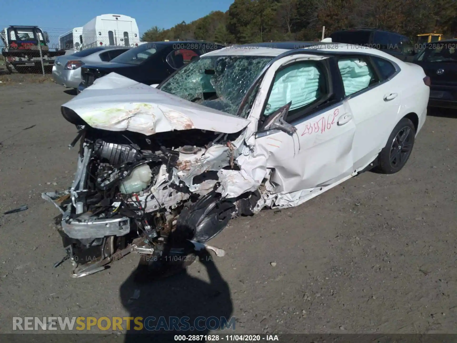 2 Photograph of a damaged car WBA73AK02M7G62409 BMW 2 SERIES 2021