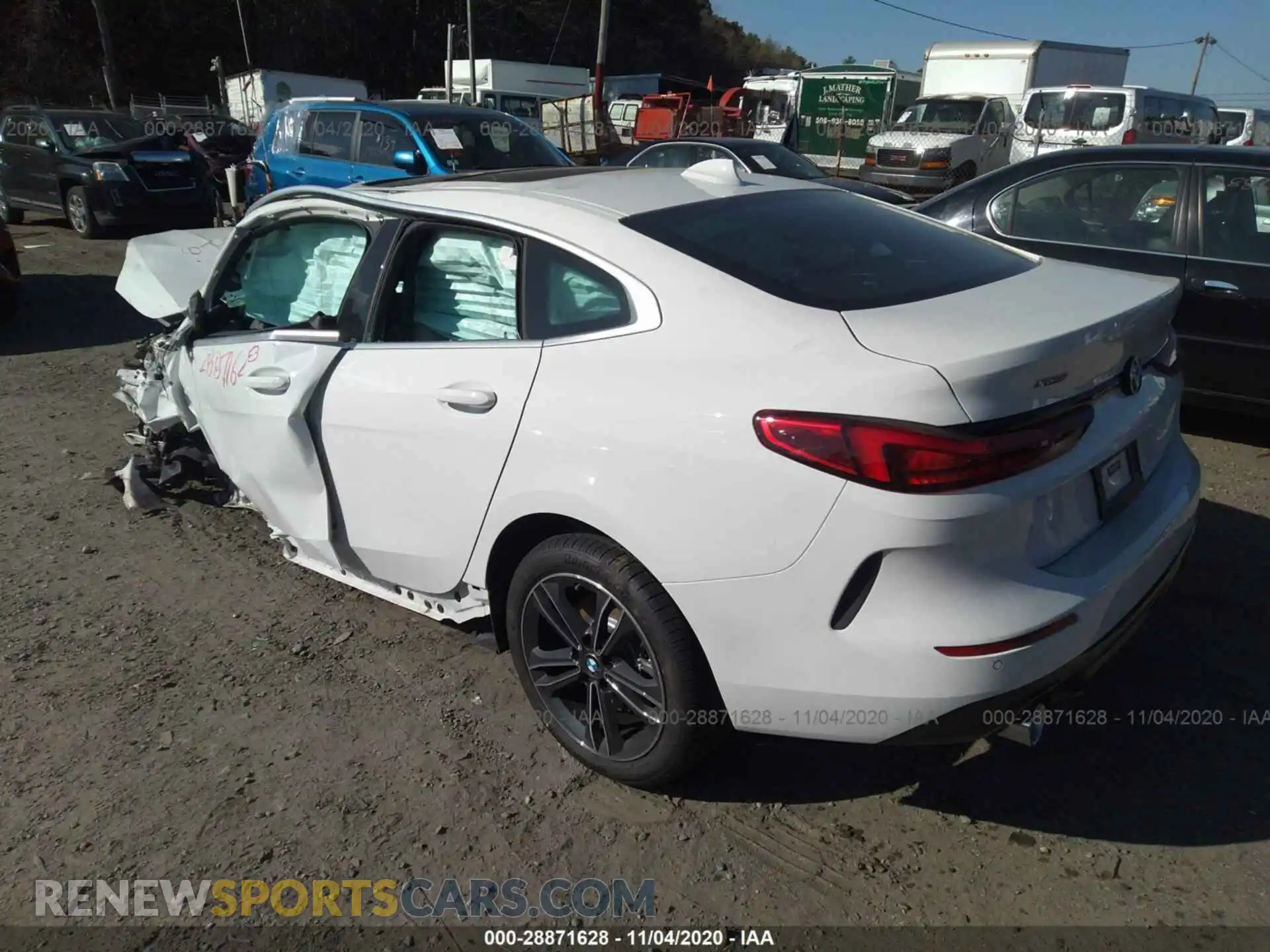 3 Photograph of a damaged car WBA73AK02M7G62409 BMW 2 SERIES 2021