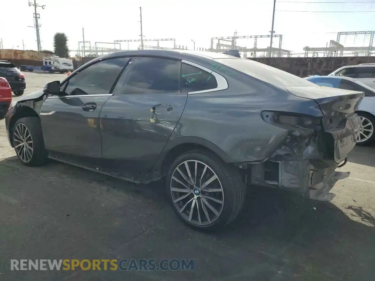 2 Photograph of a damaged car WBA73AK02M7G91568 BMW 2 SERIES 2021