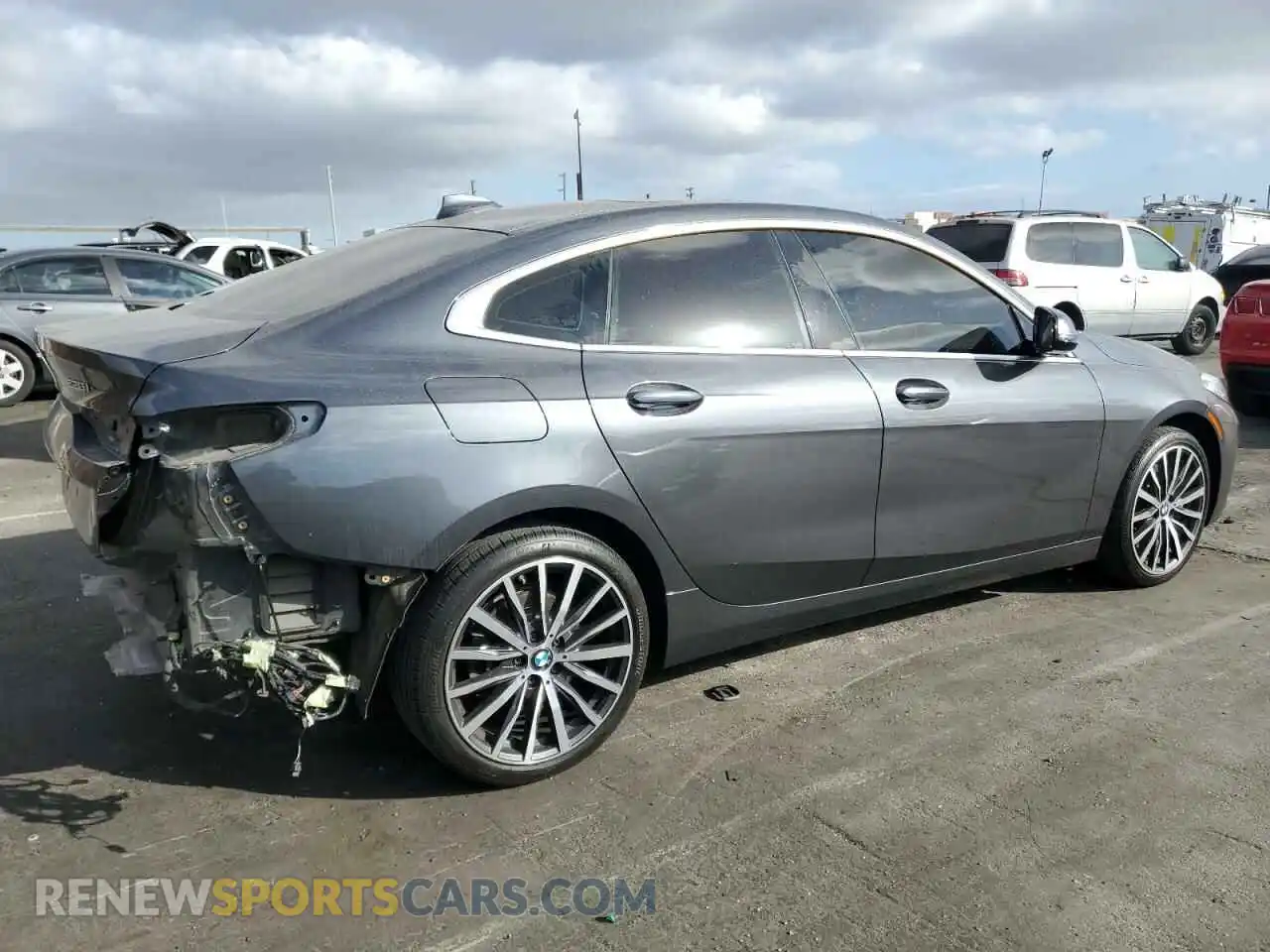 3 Photograph of a damaged car WBA73AK02M7G91568 BMW 2 SERIES 2021
