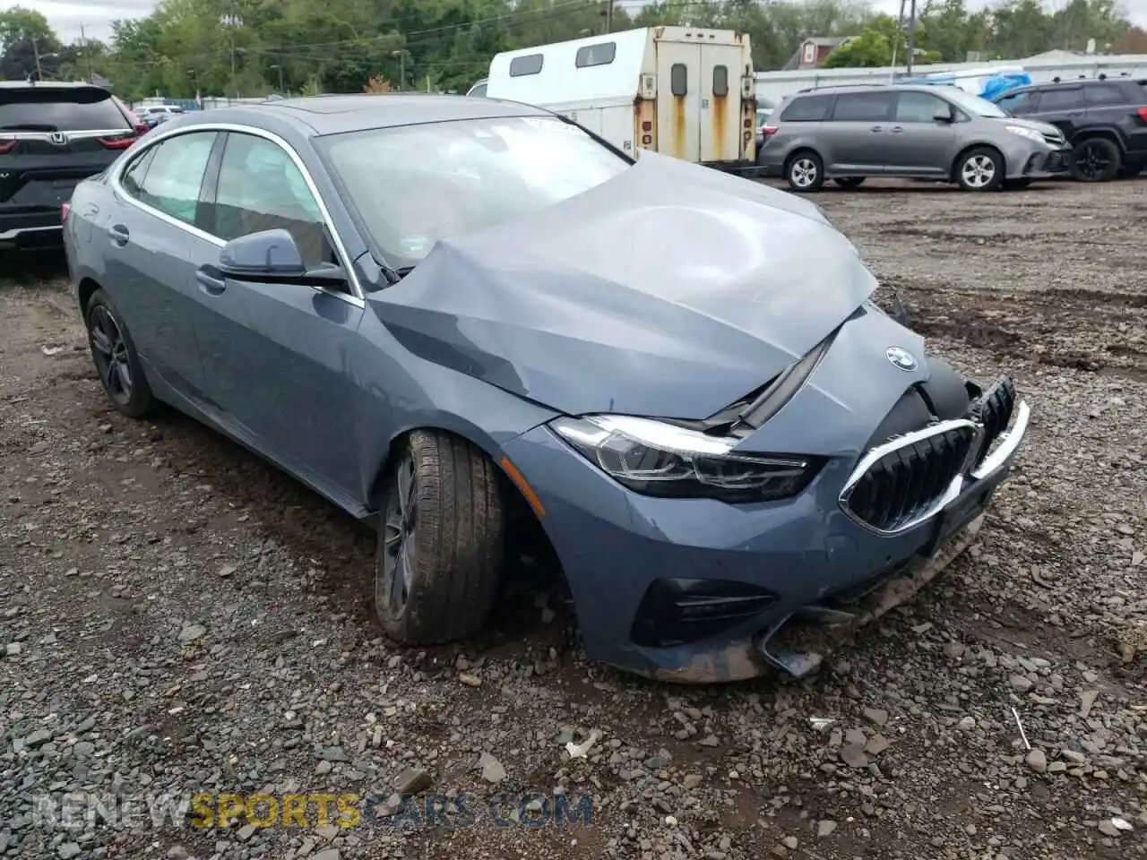 1 Photograph of a damaged car WBA73AK02M7H05274 BMW 2 SERIES 2021