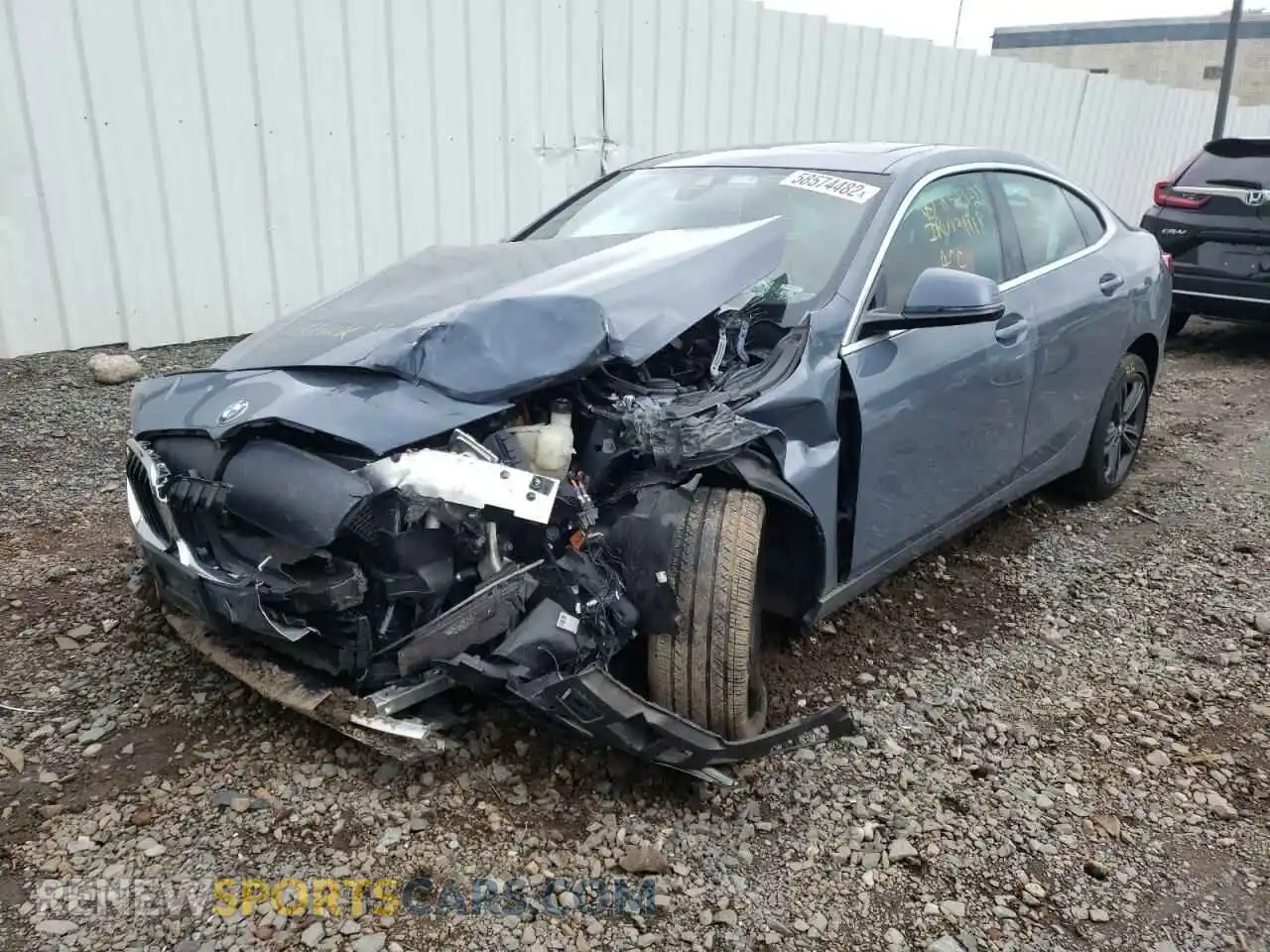 2 Photograph of a damaged car WBA73AK02M7H05274 BMW 2 SERIES 2021