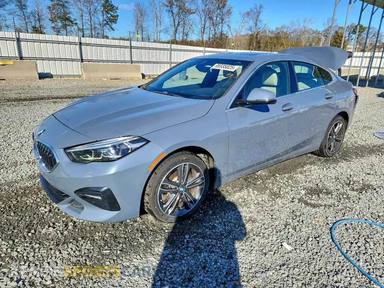 1 Photograph of a damaged car WBA73AK02M7H97406 BMW 2 SERIES 2021