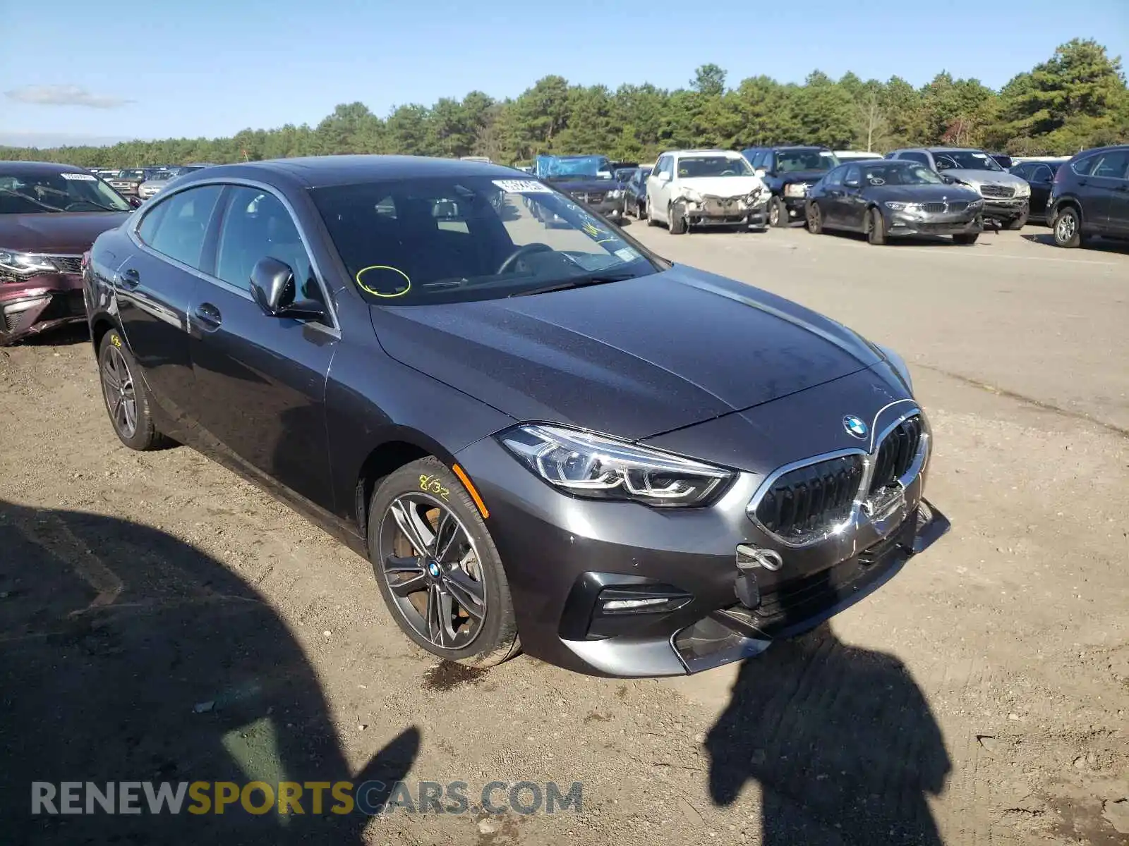 1 Photograph of a damaged car WBA73AK02M7J03875 BMW 2 SERIES 2021