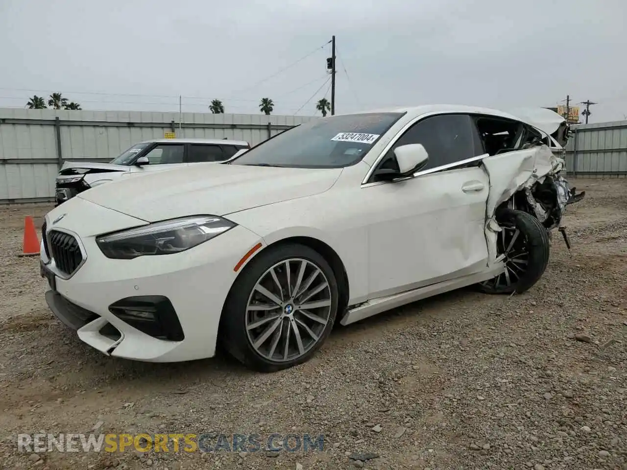 1 Photograph of a damaged car WBA73AK03M7G65447 BMW 2 SERIES 2021