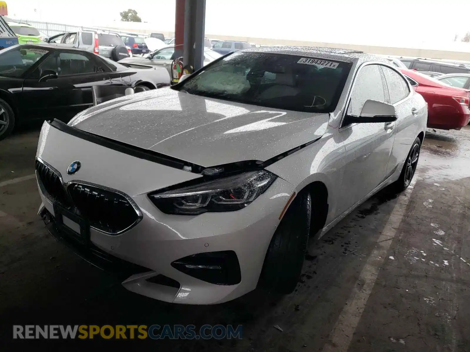 2 Photograph of a damaged car WBA73AK03M7G66646 BMW 2 SERIES 2021