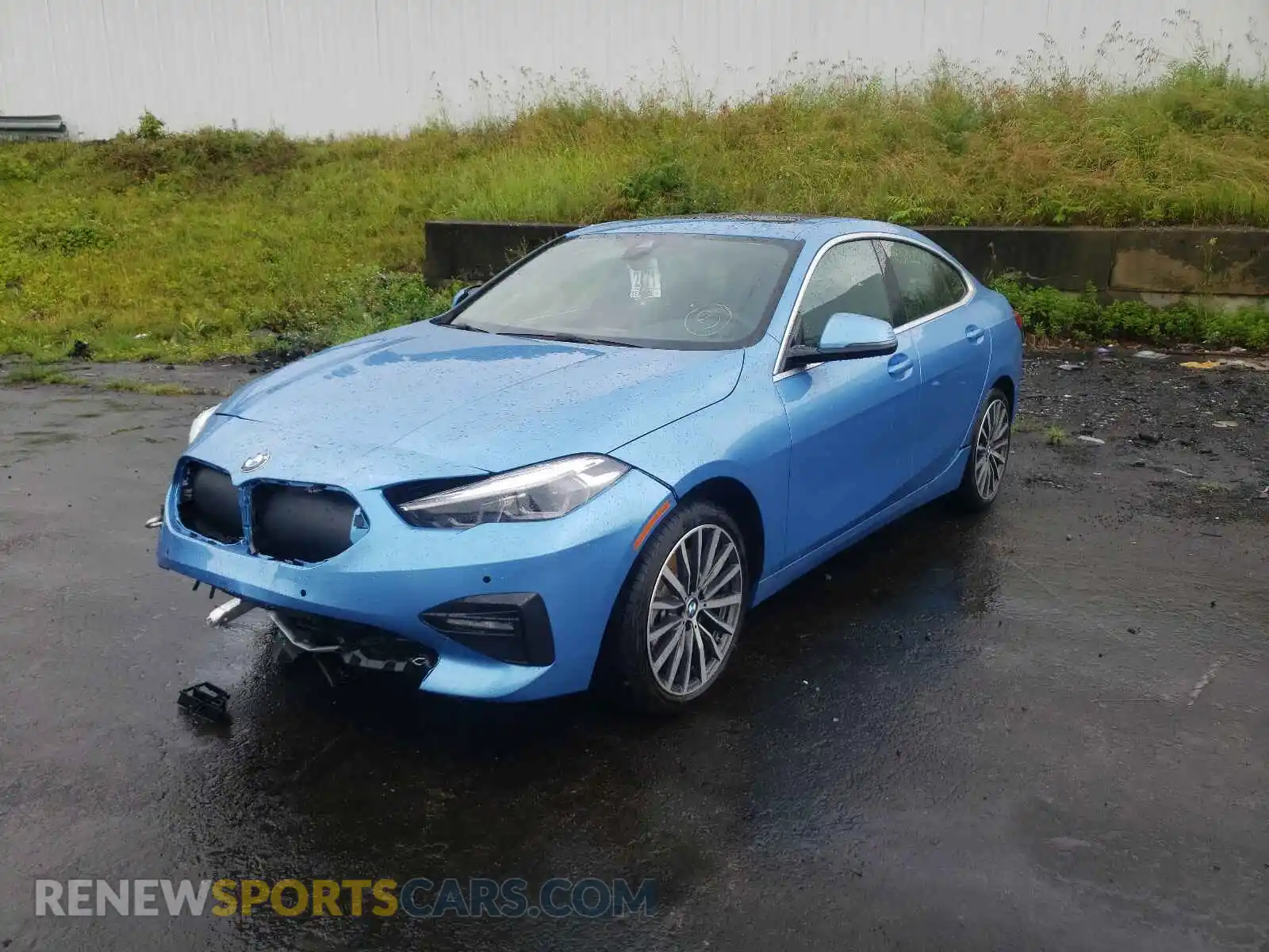 2 Photograph of a damaged car WBA73AK03M7J02699 BMW 2 SERIES 2021