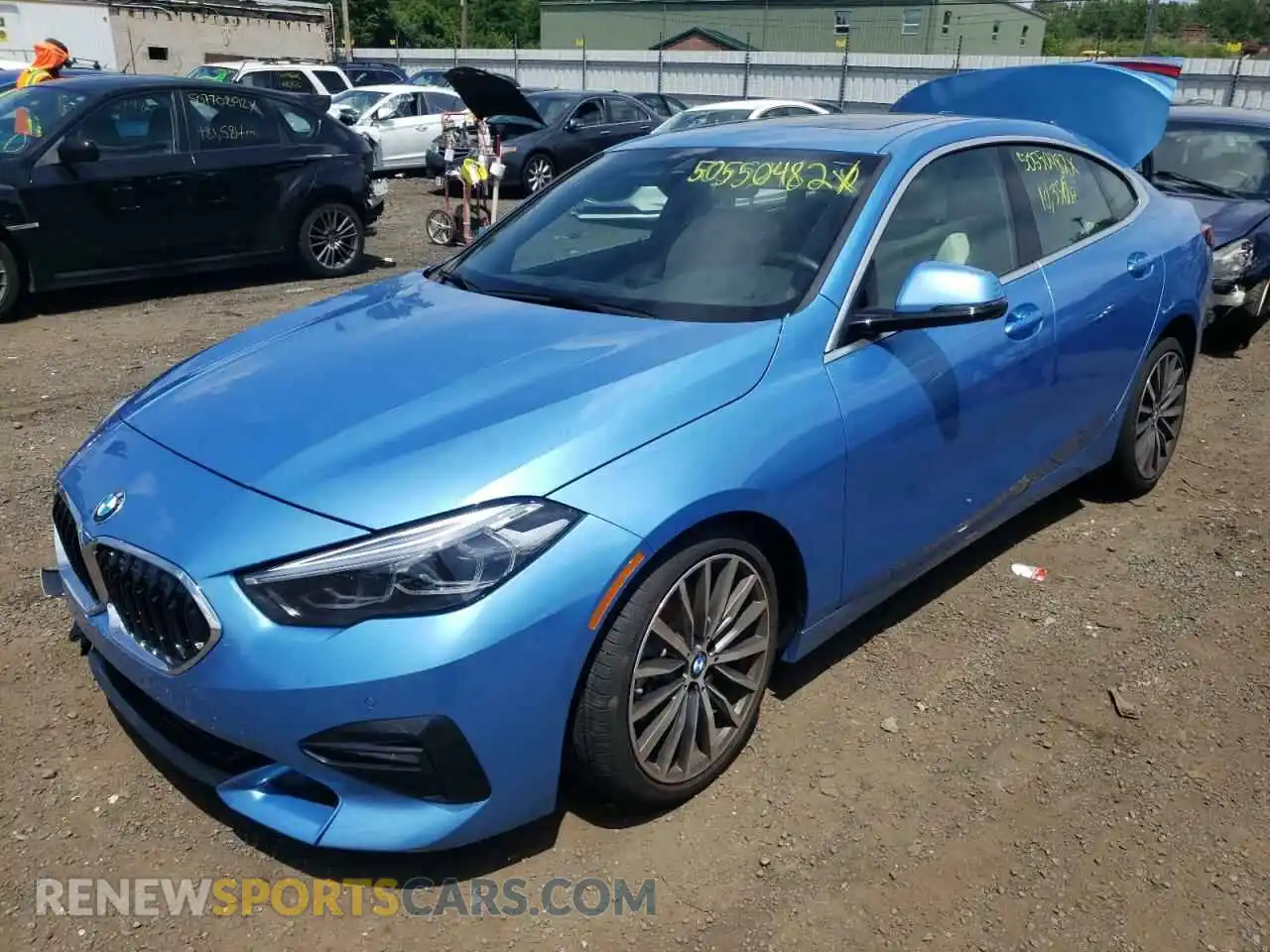 2 Photograph of a damaged car WBA73AK03M7J80450 BMW 2 SERIES 2021