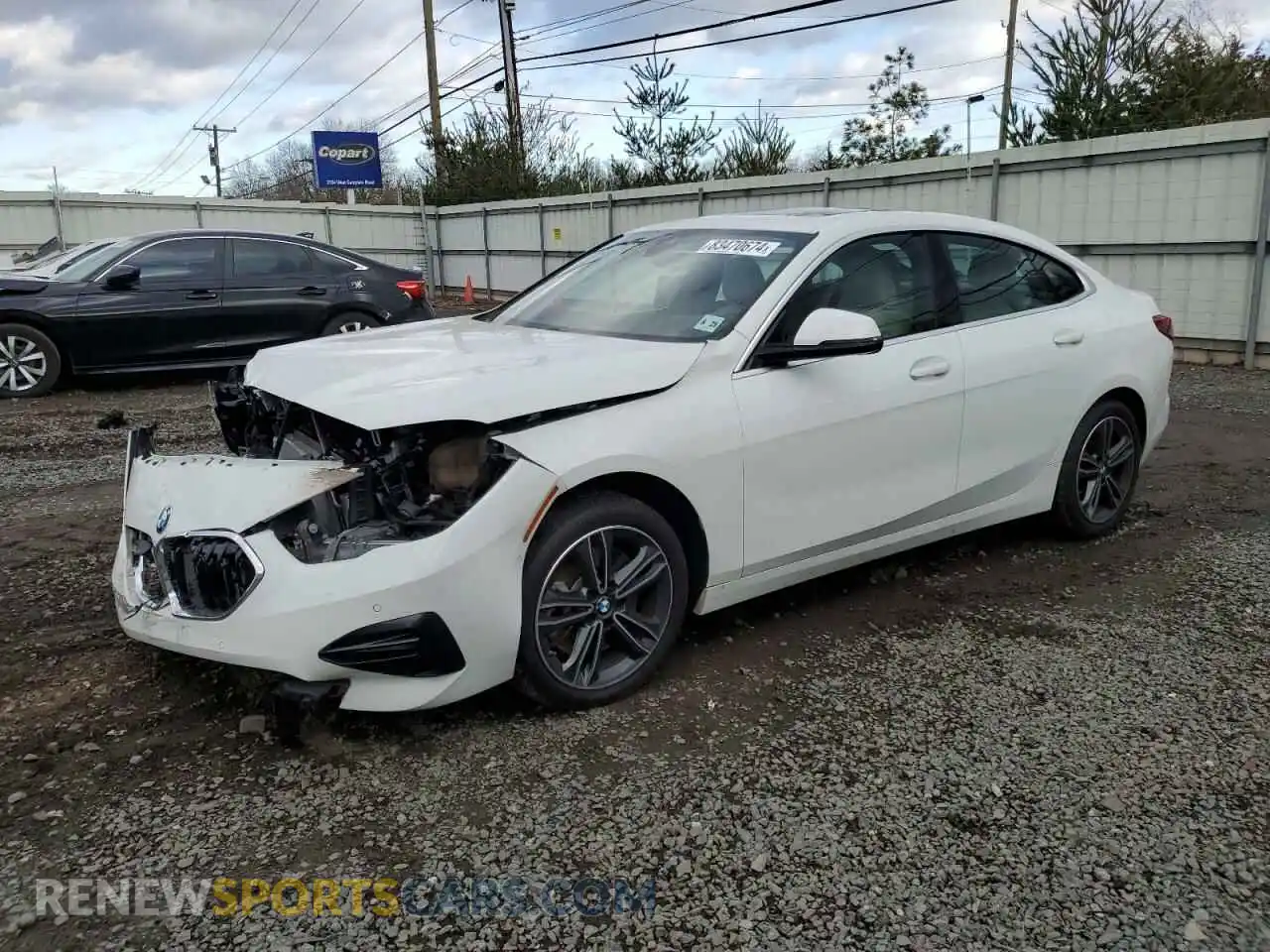 1 Photograph of a damaged car WBA73AK04M7G62525 BMW 2 SERIES 2021