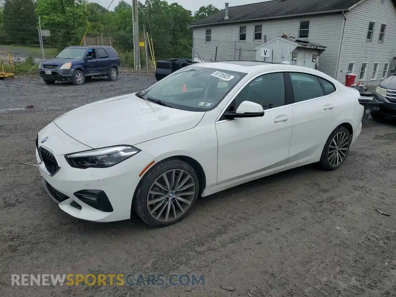 1 Photograph of a damaged car WBA73AK04M7G66946 BMW 2 SERIES 2021