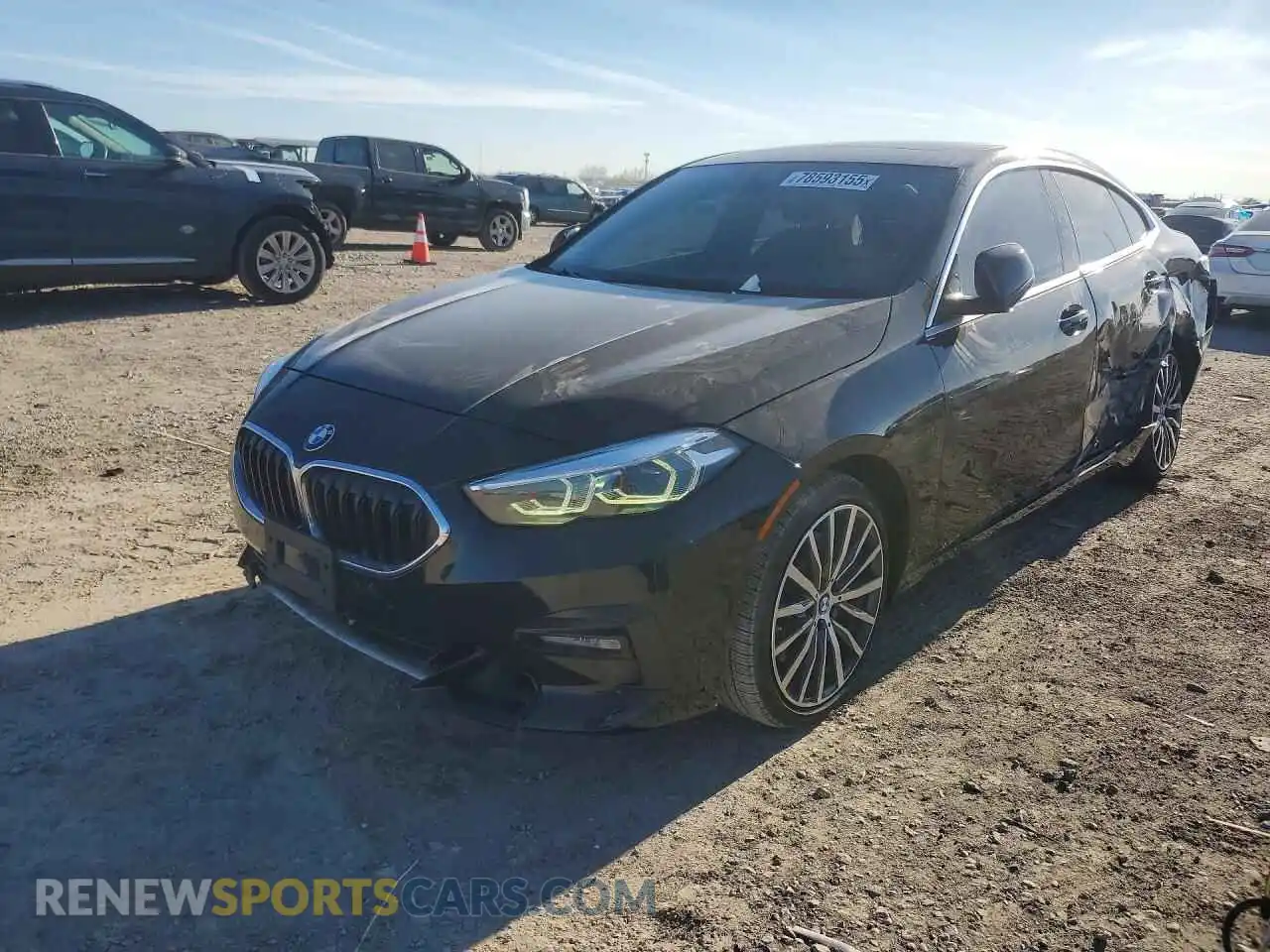 1 Photograph of a damaged car WBA73AK04M7J75435 BMW 2 SERIES 2021