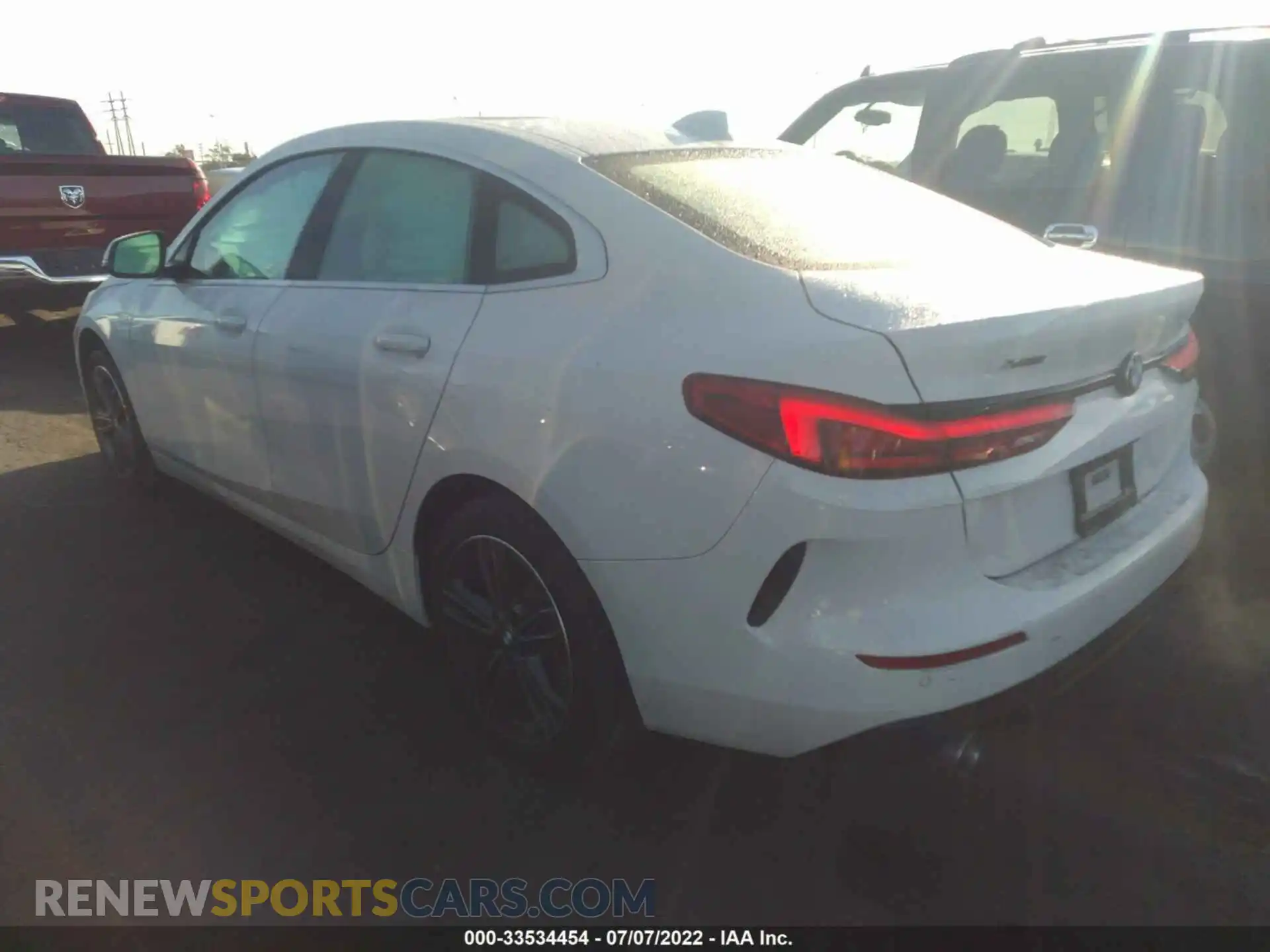 3 Photograph of a damaged car WBA73AK05M7G37598 BMW 2 SERIES 2021