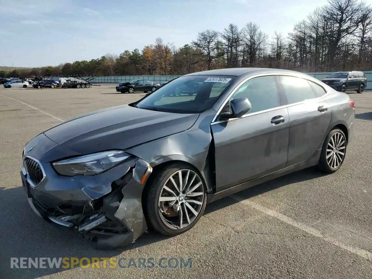 1 Photograph of a damaged car WBA73AK05M7G43403 BMW 2 SERIES 2021
