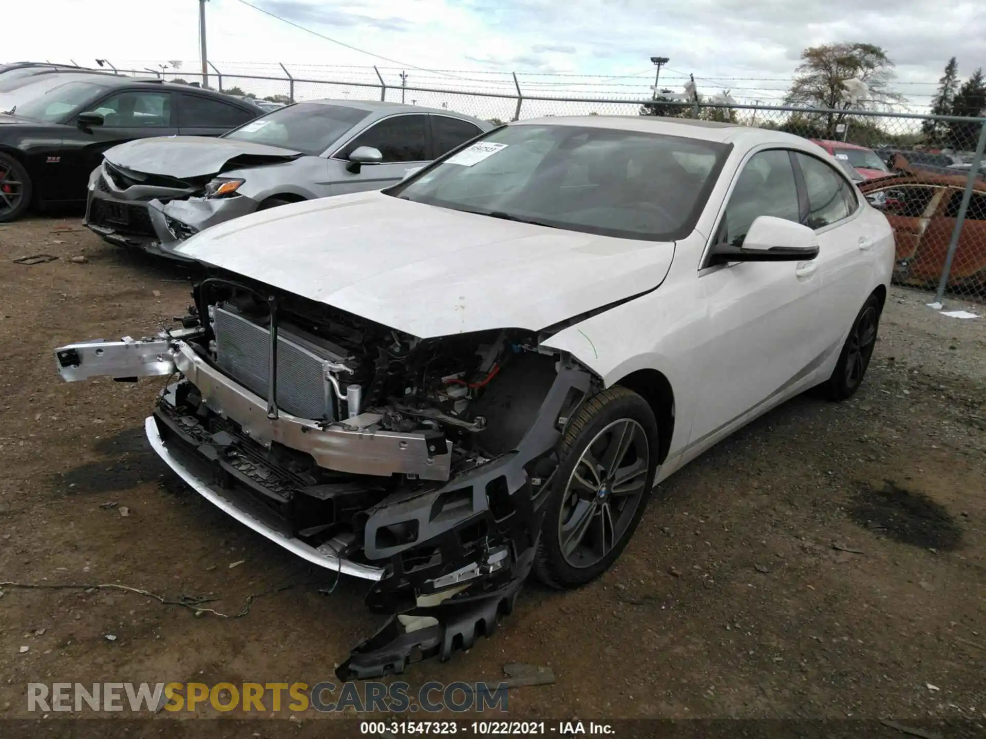 2 Photograph of a damaged car WBA73AK05M7G98689 BMW 2 SERIES 2021