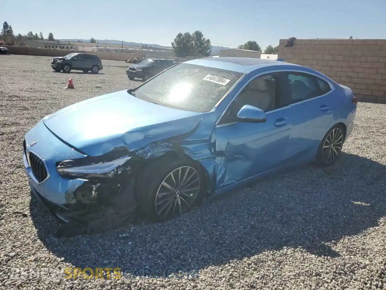 1 Photograph of a damaged car WBA73AK05M7H19010 BMW 2 SERIES 2021