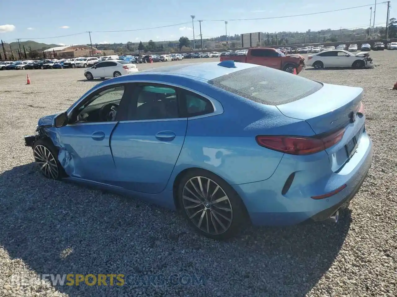 2 Photograph of a damaged car WBA73AK05M7H19010 BMW 2 SERIES 2021