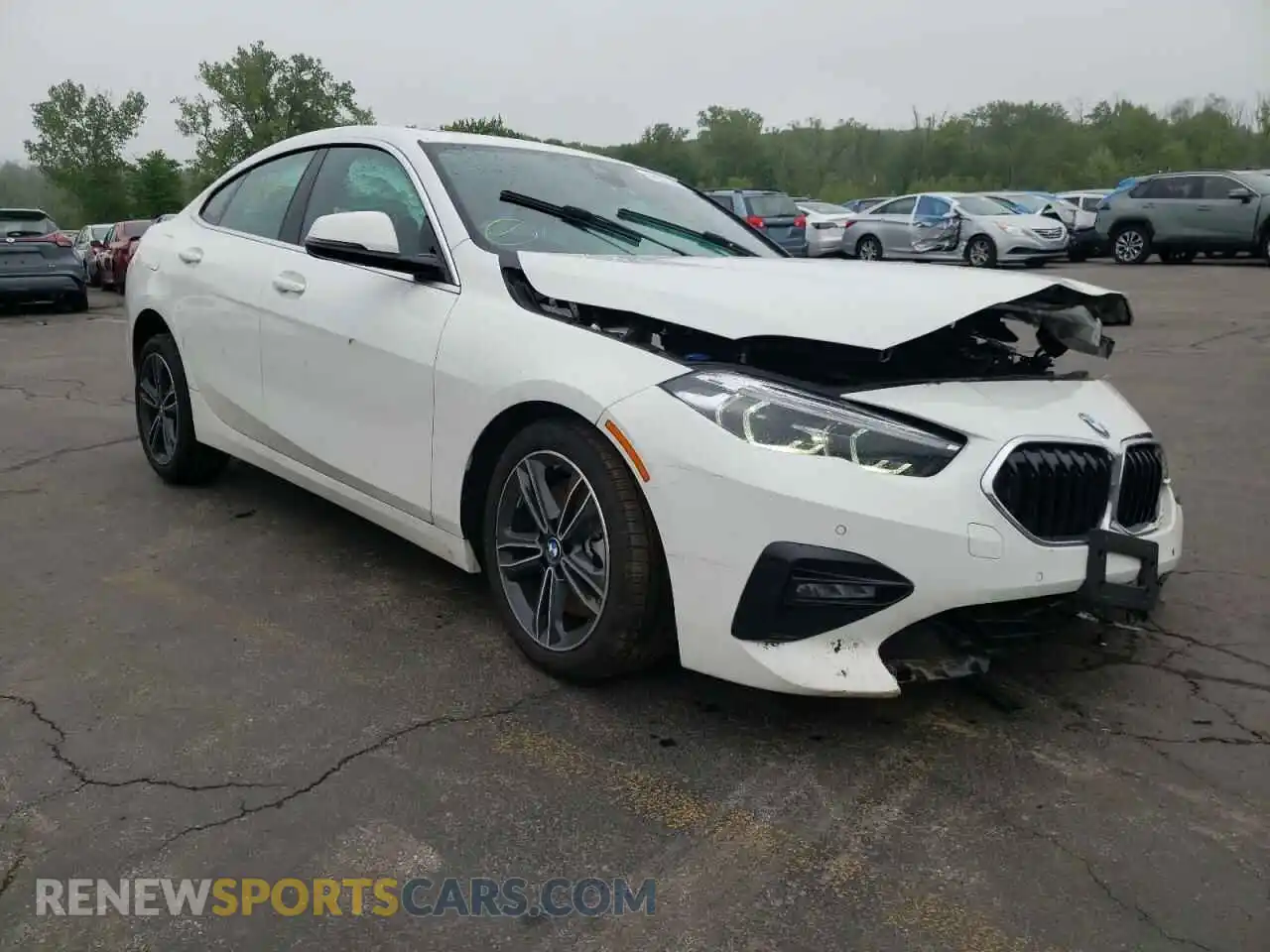 1 Photograph of a damaged car WBA73AK05M7H22005 BMW 2 SERIES 2021