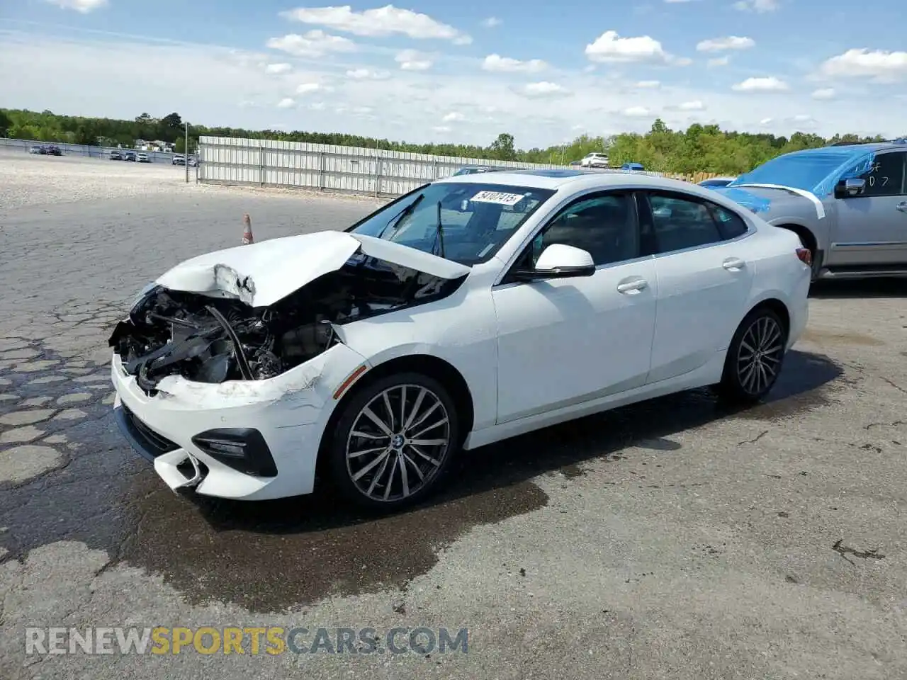1 Photograph of a damaged car WBA73AK05M7H56414 BMW 2 SERIES 2021