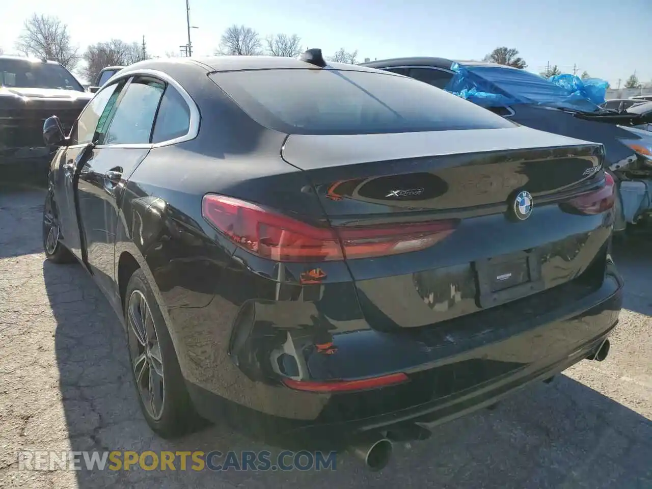 2 Photograph of a damaged car WBA73AK05M7H66876 BMW 2 SERIES 2021