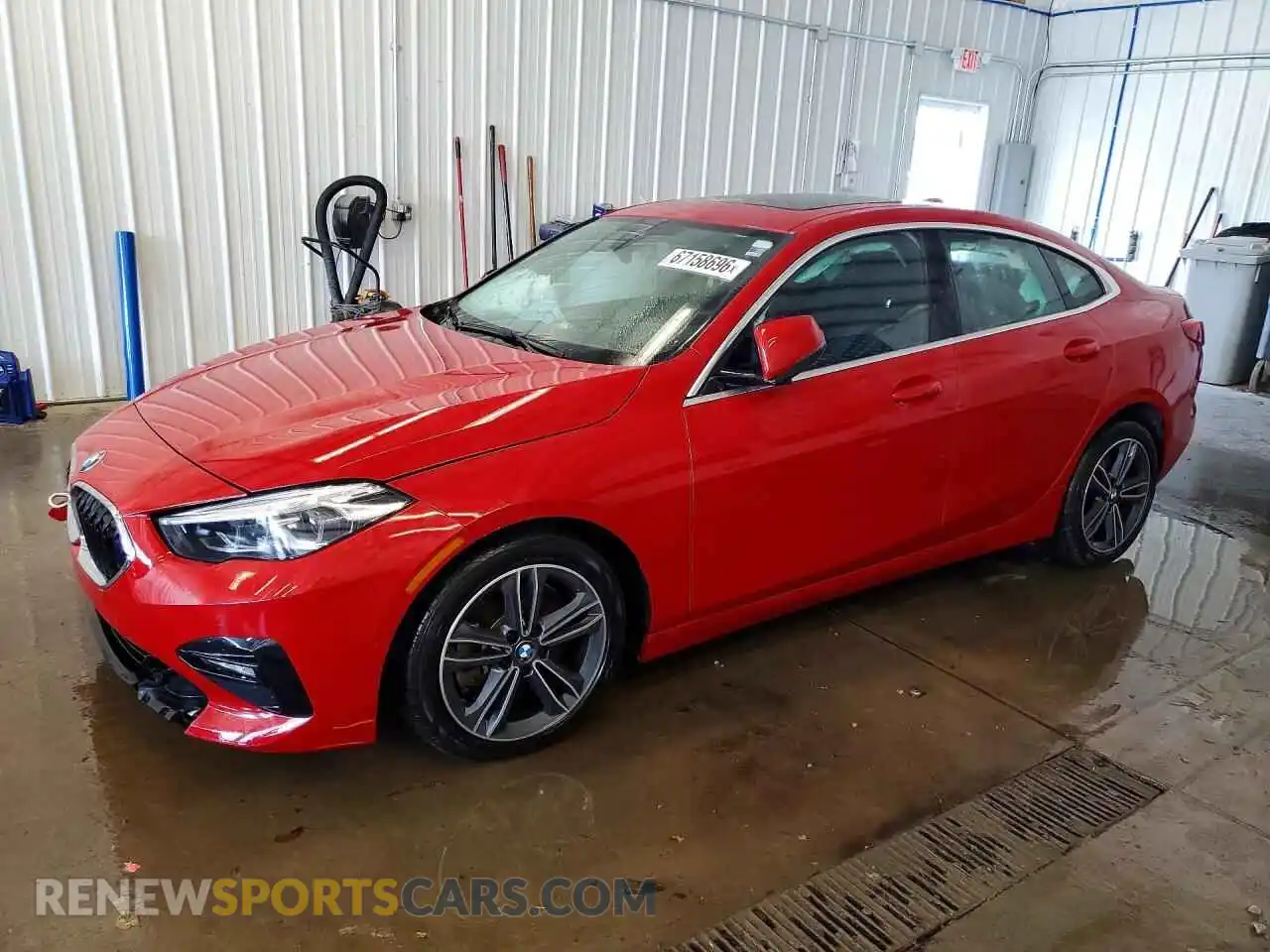 1 fotografías del automóvil dañado WBA73AK05M7J35560 BMW 2 SERIES 2021