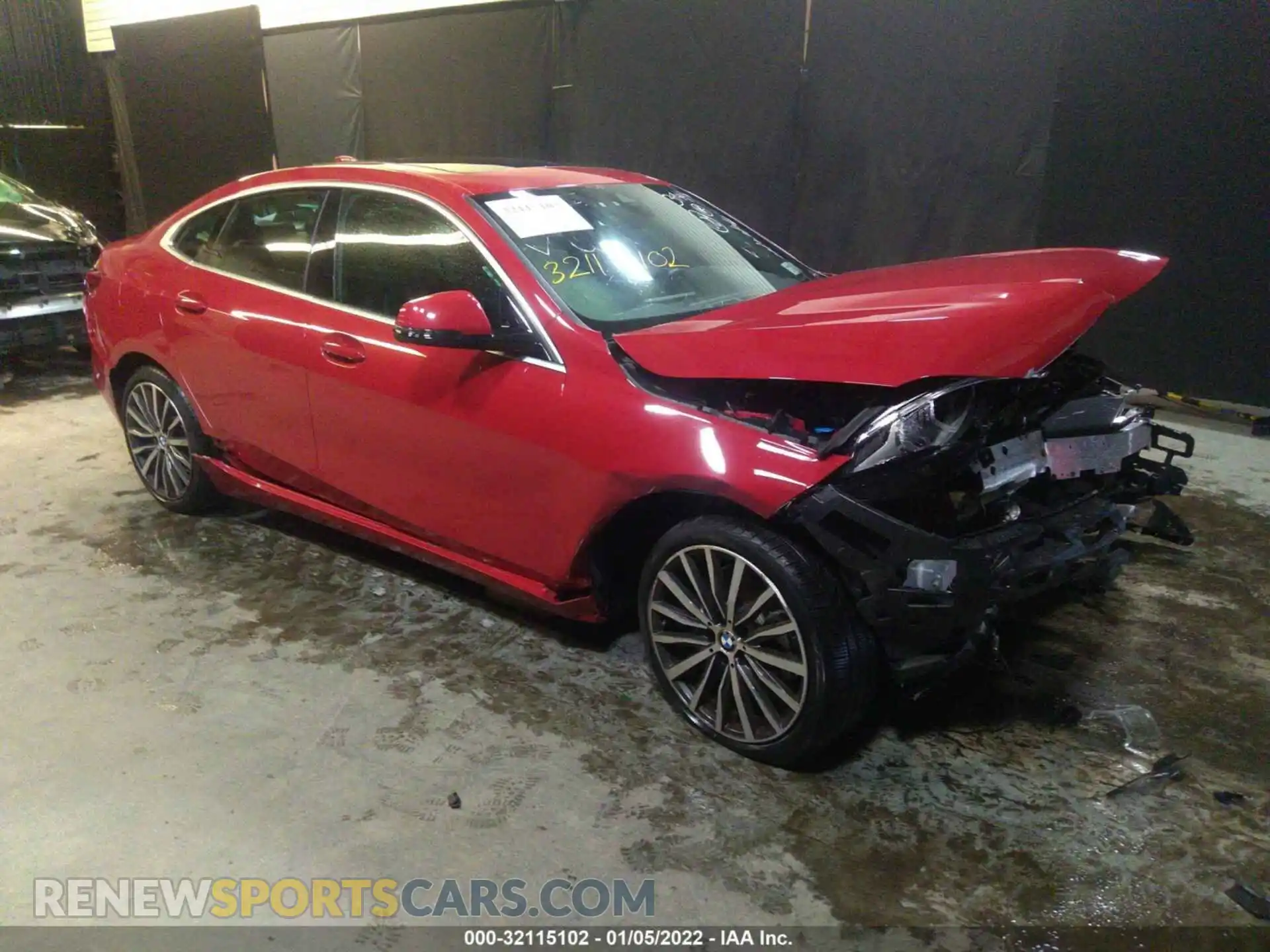 1 Photograph of a damaged car WBA73AK06M7H39850 BMW 2 SERIES 2021