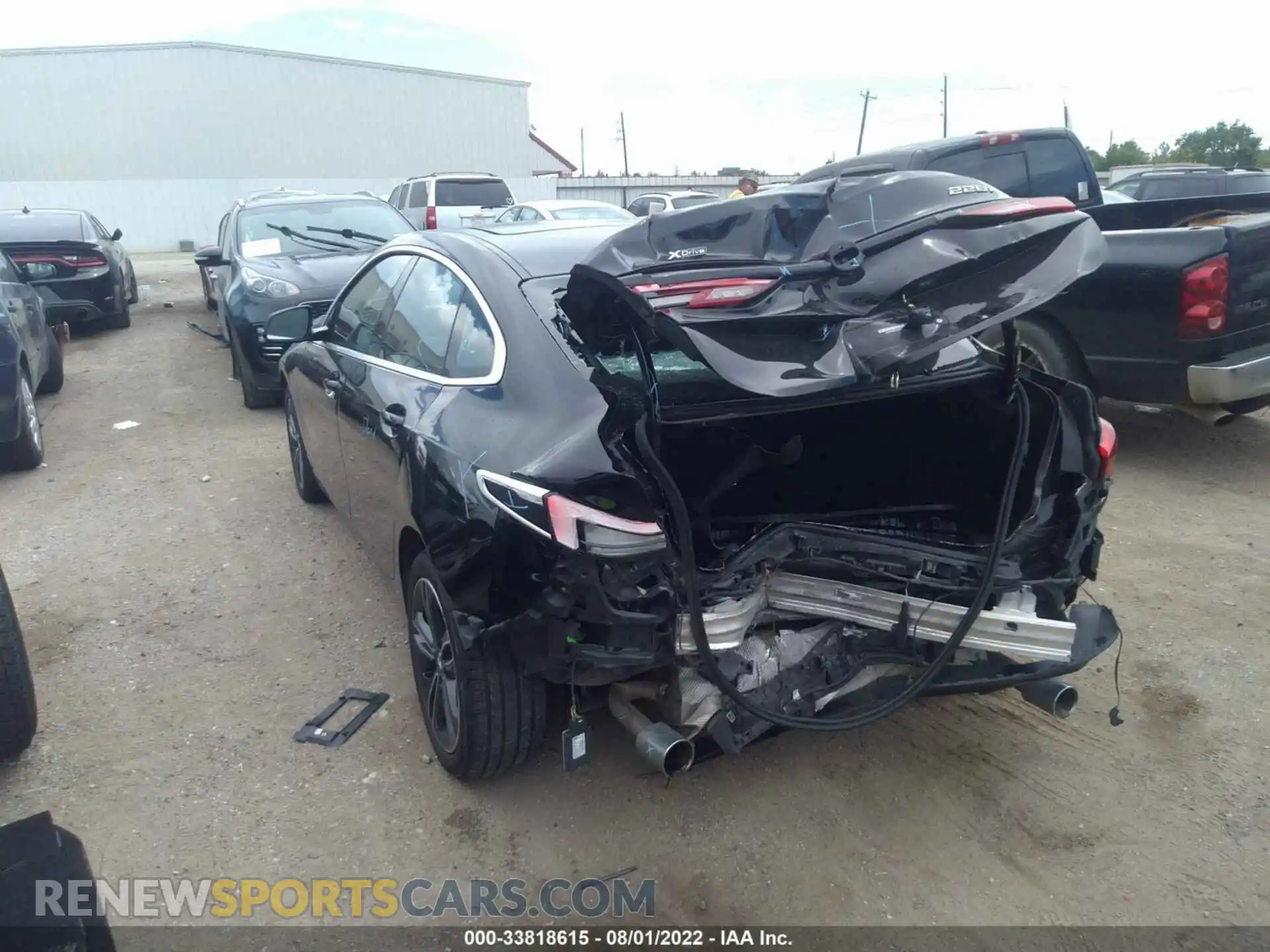 3 Photograph of a damaged car WBA73AK06M7H56888 BMW 2 SERIES 2021