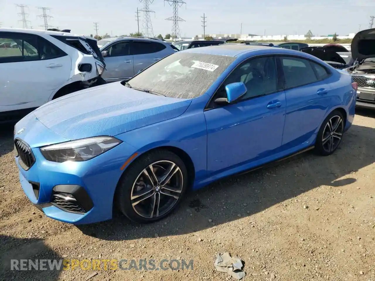 1 Photograph of a damaged car WBA73AK06M7J06617 BMW 2 SERIES 2021