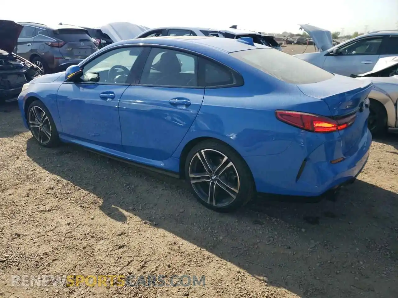 2 Photograph of a damaged car WBA73AK06M7J06617 BMW 2 SERIES 2021