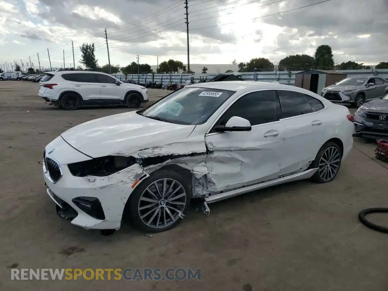 1 Photograph of a damaged car WBA73AK07M7G50238 BMW 2 SERIES 2021