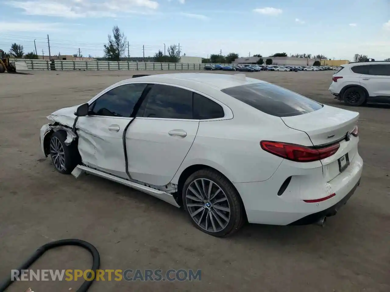 2 Photograph of a damaged car WBA73AK07M7G50238 BMW 2 SERIES 2021