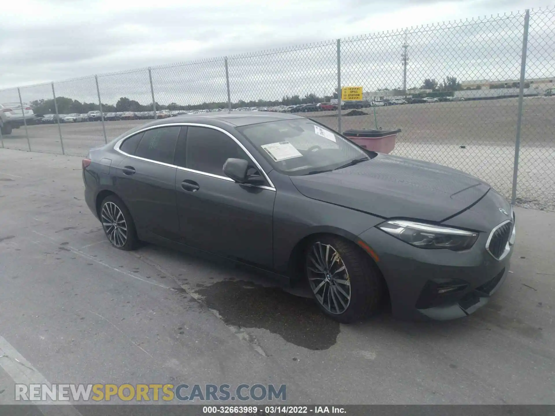 1 Photograph of a damaged car WBA73AK07M7H14360 BMW 2 SERIES 2021