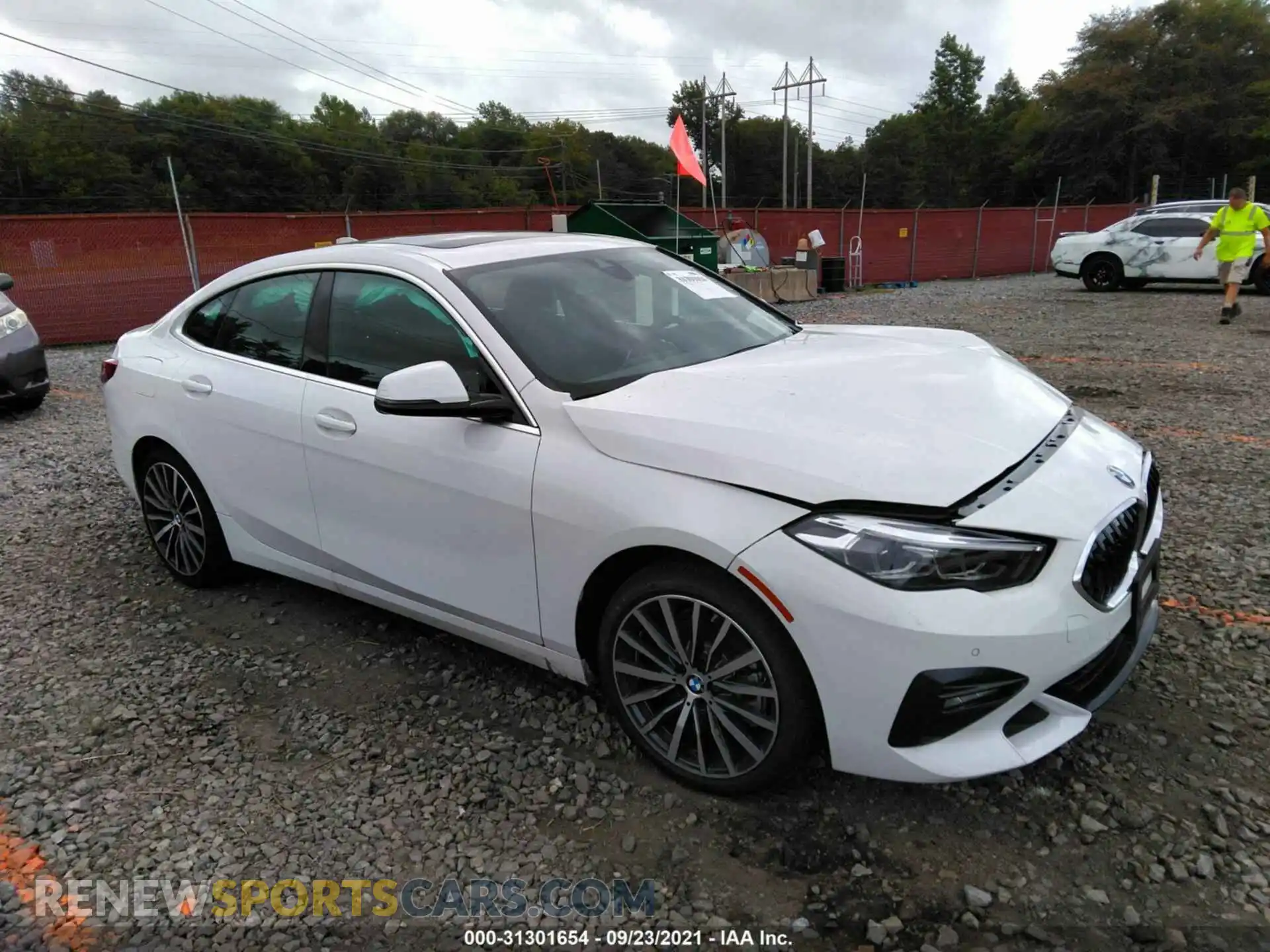 1 Photograph of a damaged car WBA73AK07M7H43227 BMW 2 SERIES 2021