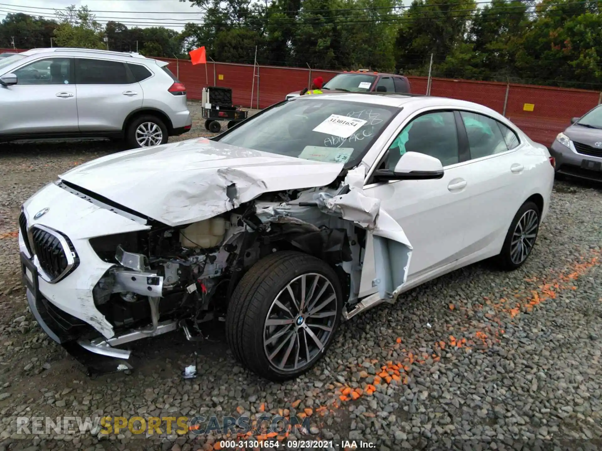 2 Photograph of a damaged car WBA73AK07M7H43227 BMW 2 SERIES 2021