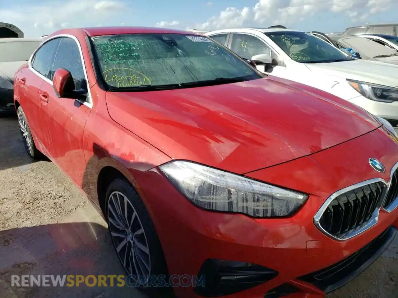 1 Photograph of a damaged car WBA73AK08M7G65587 BMW 2 SERIES 2021