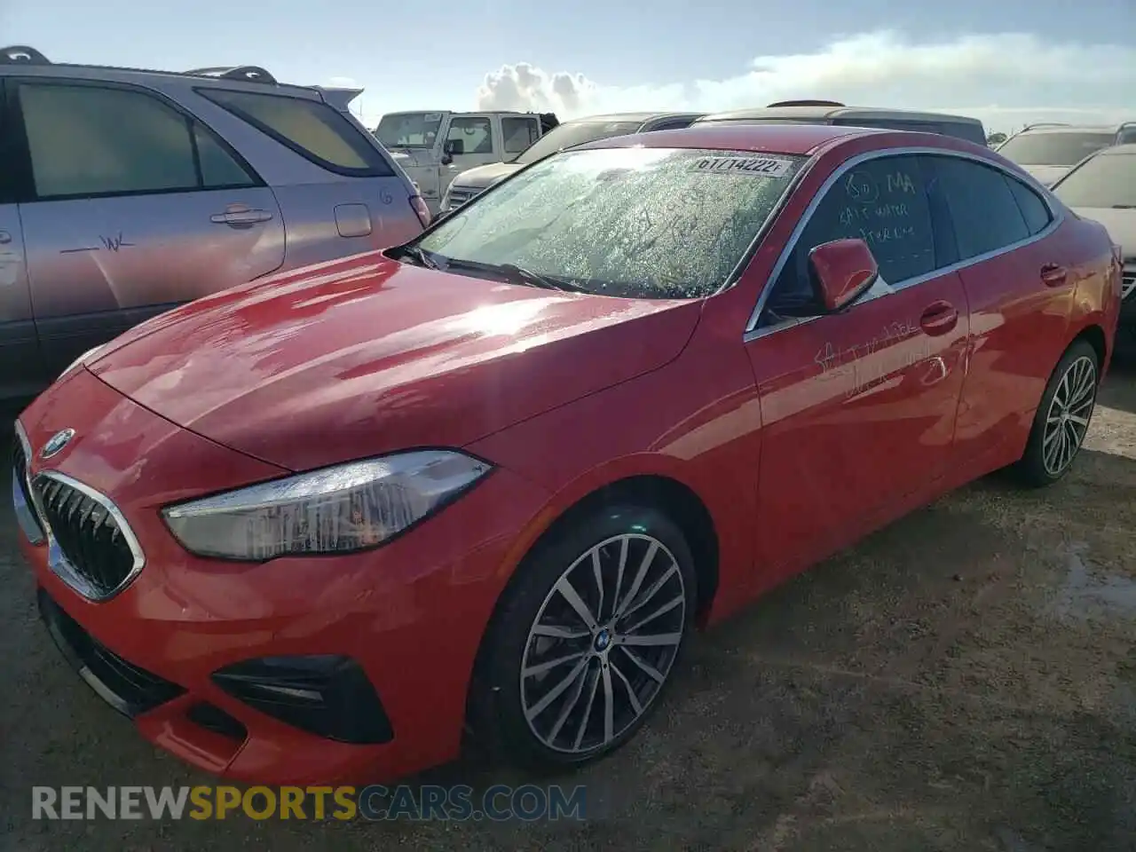 2 Photograph of a damaged car WBA73AK08M7G65587 BMW 2 SERIES 2021