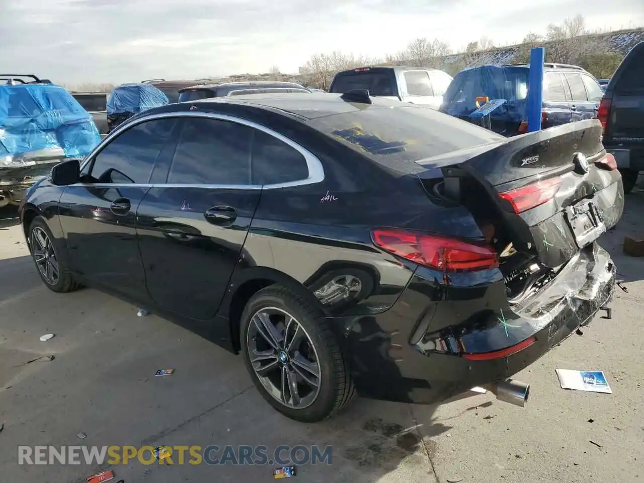 2 Photograph of a damaged car WBA73AK08M7H22144 BMW 2 SERIES 2021